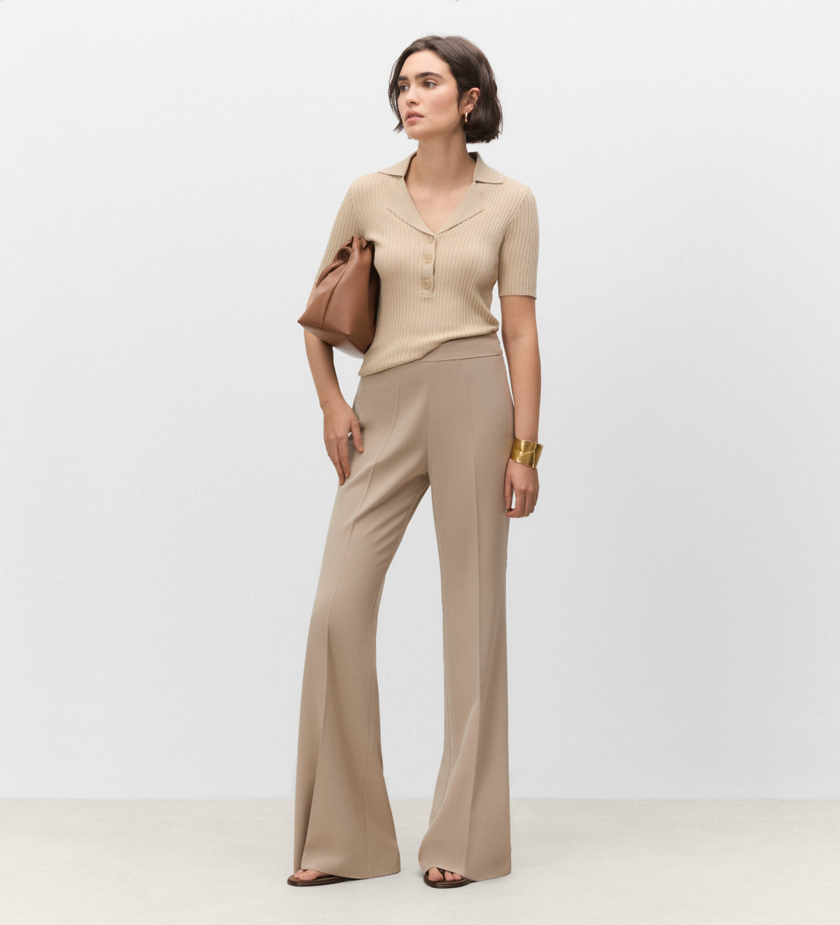 Pantalon évasé