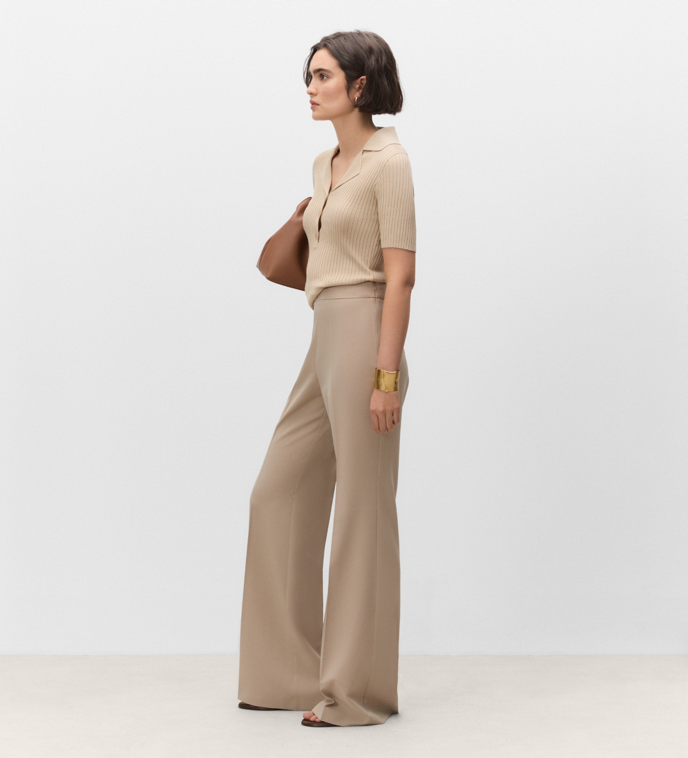 Pantalon évasé