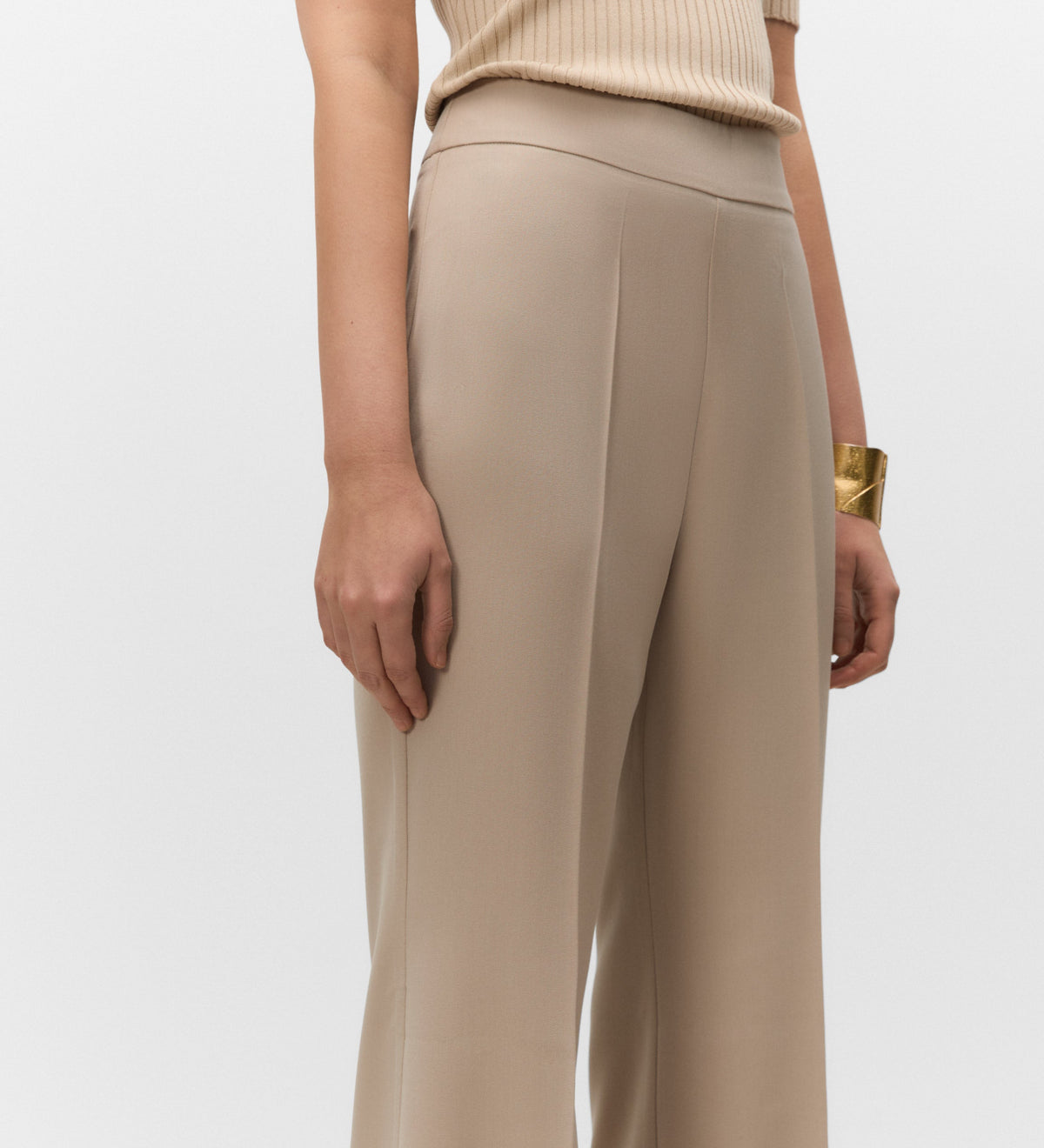 Pantalon évasé