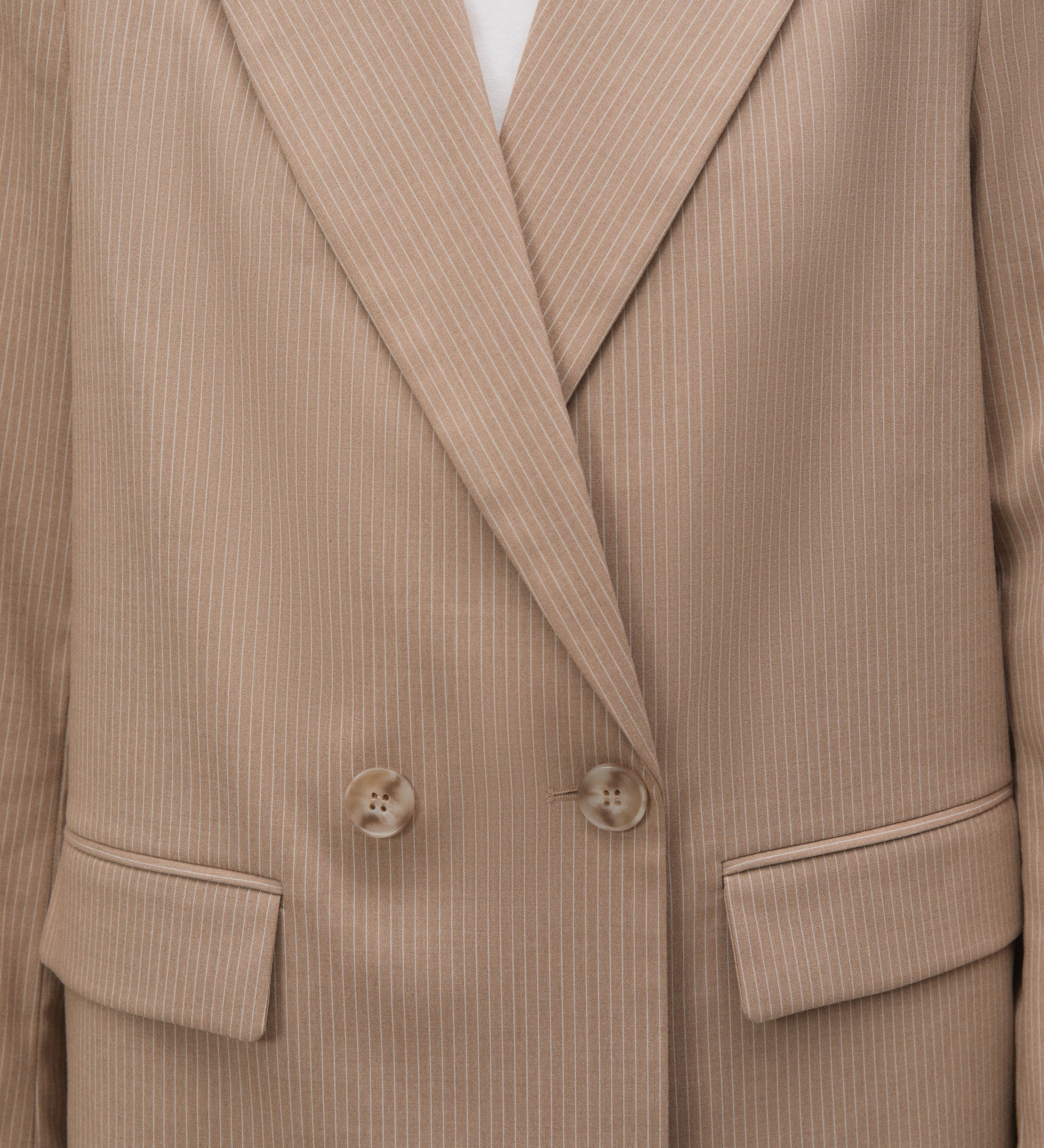 Blazer croisé à rayures