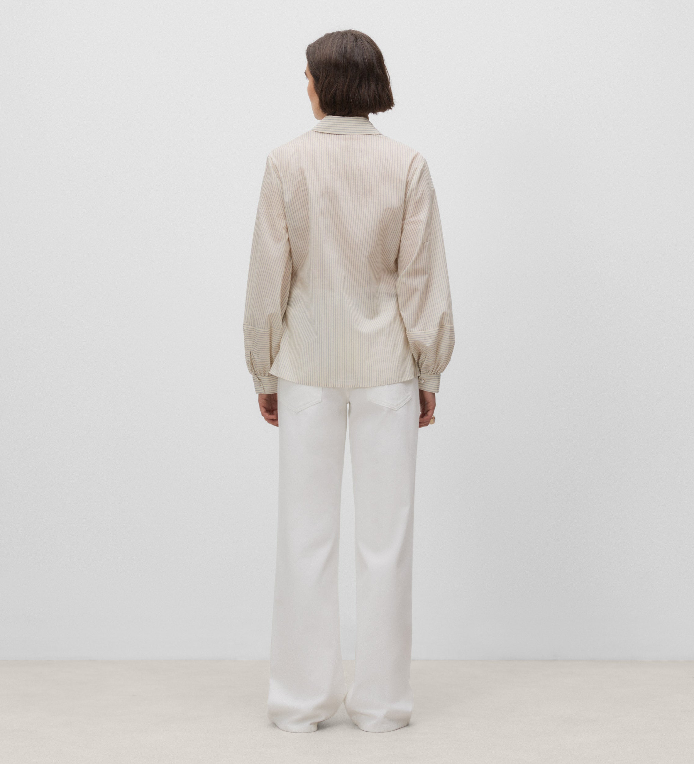 Ball sleeve blouse