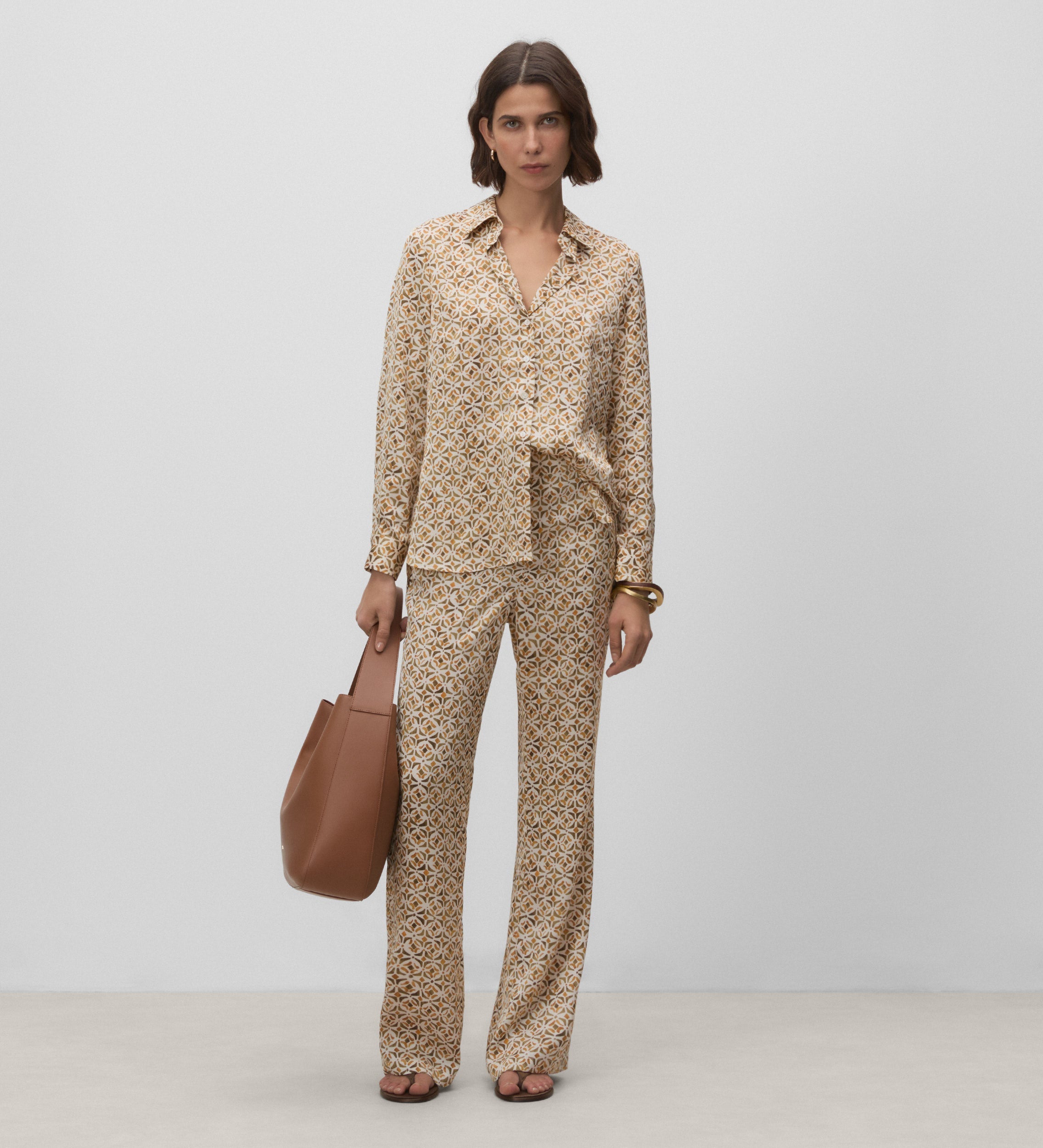 Pantalon long imprimé