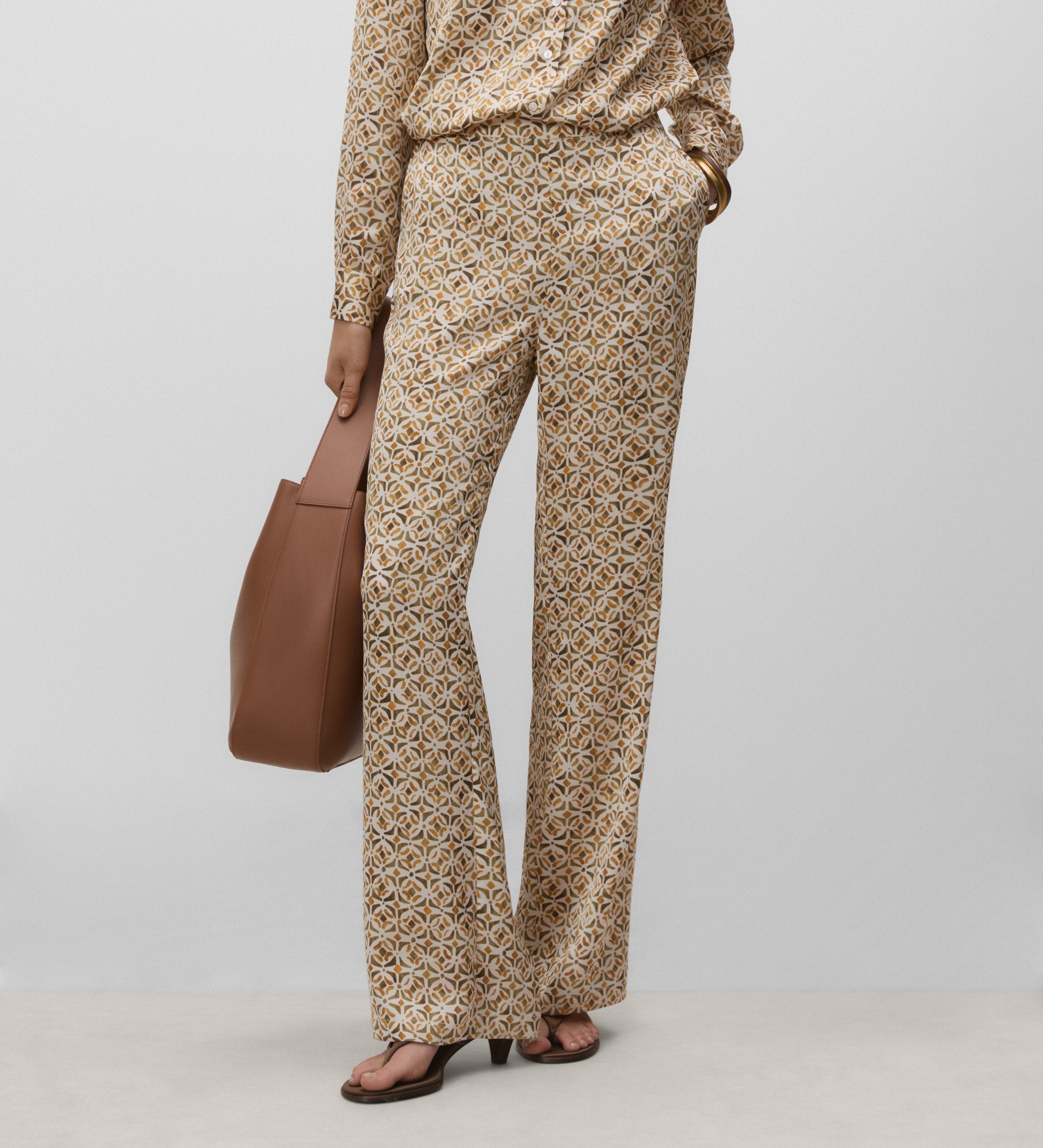 Pantalon long imprimé