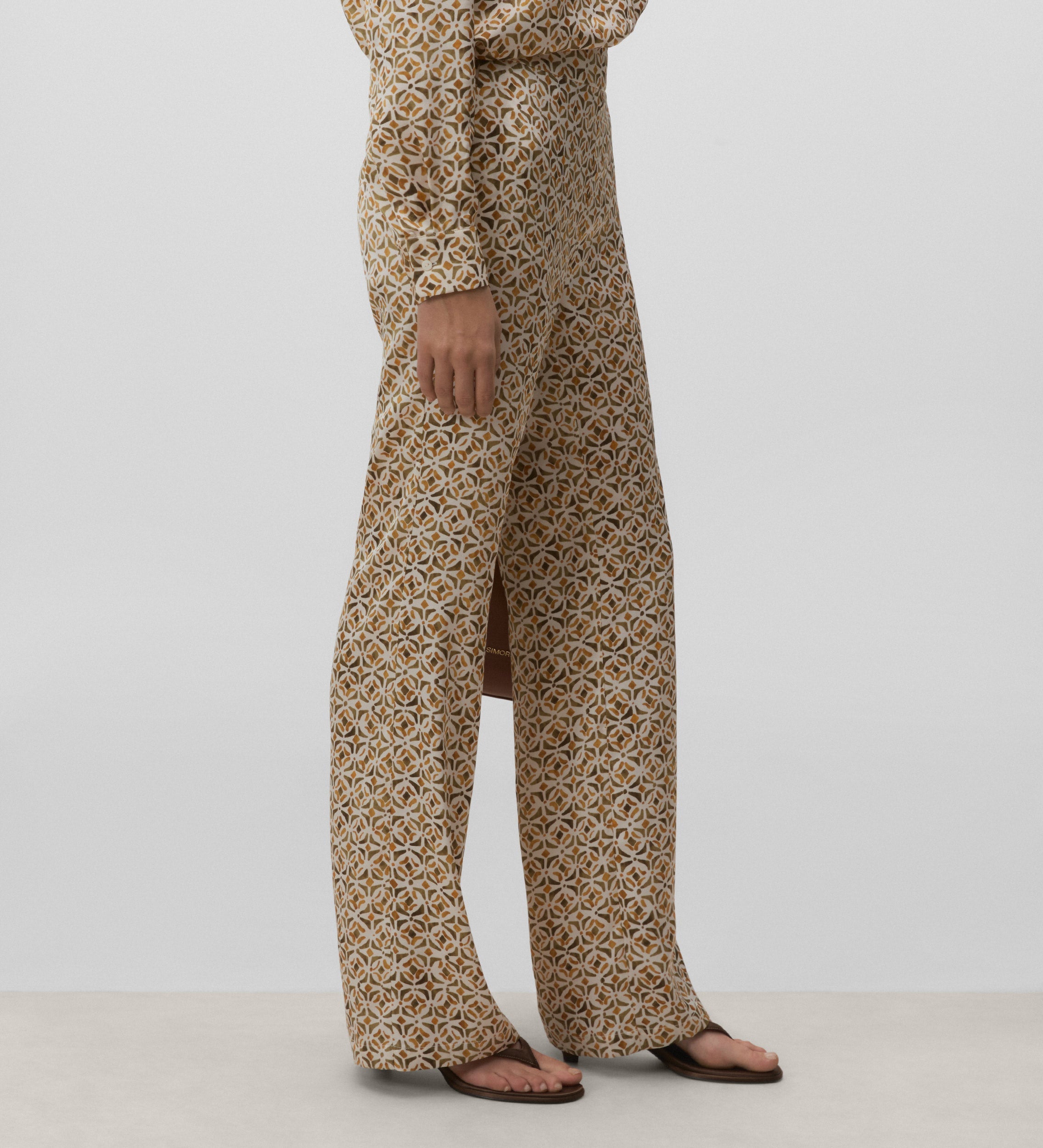 Pantalon long imprimé