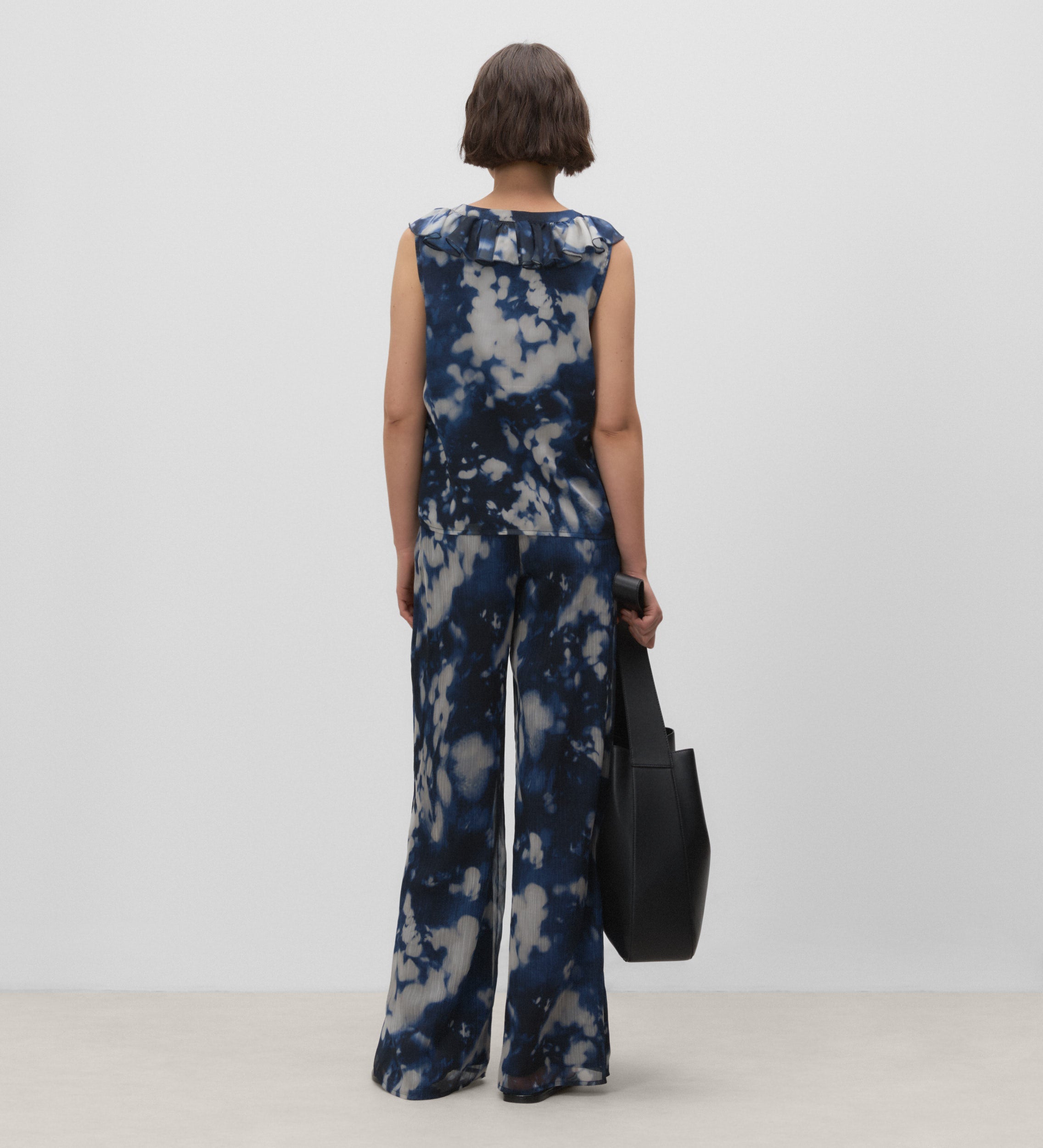 Pantalon imprimé fluide