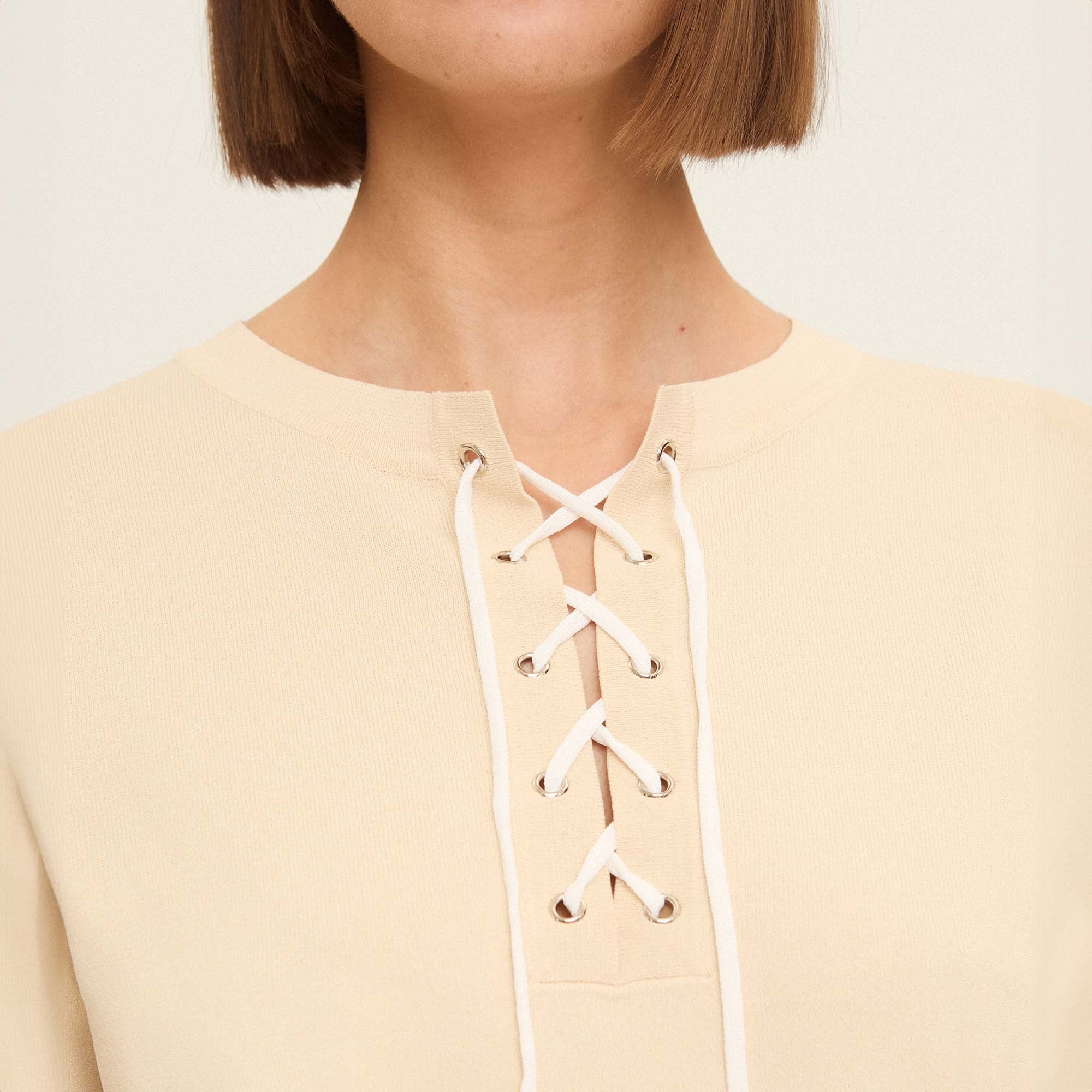 Top point eyelets