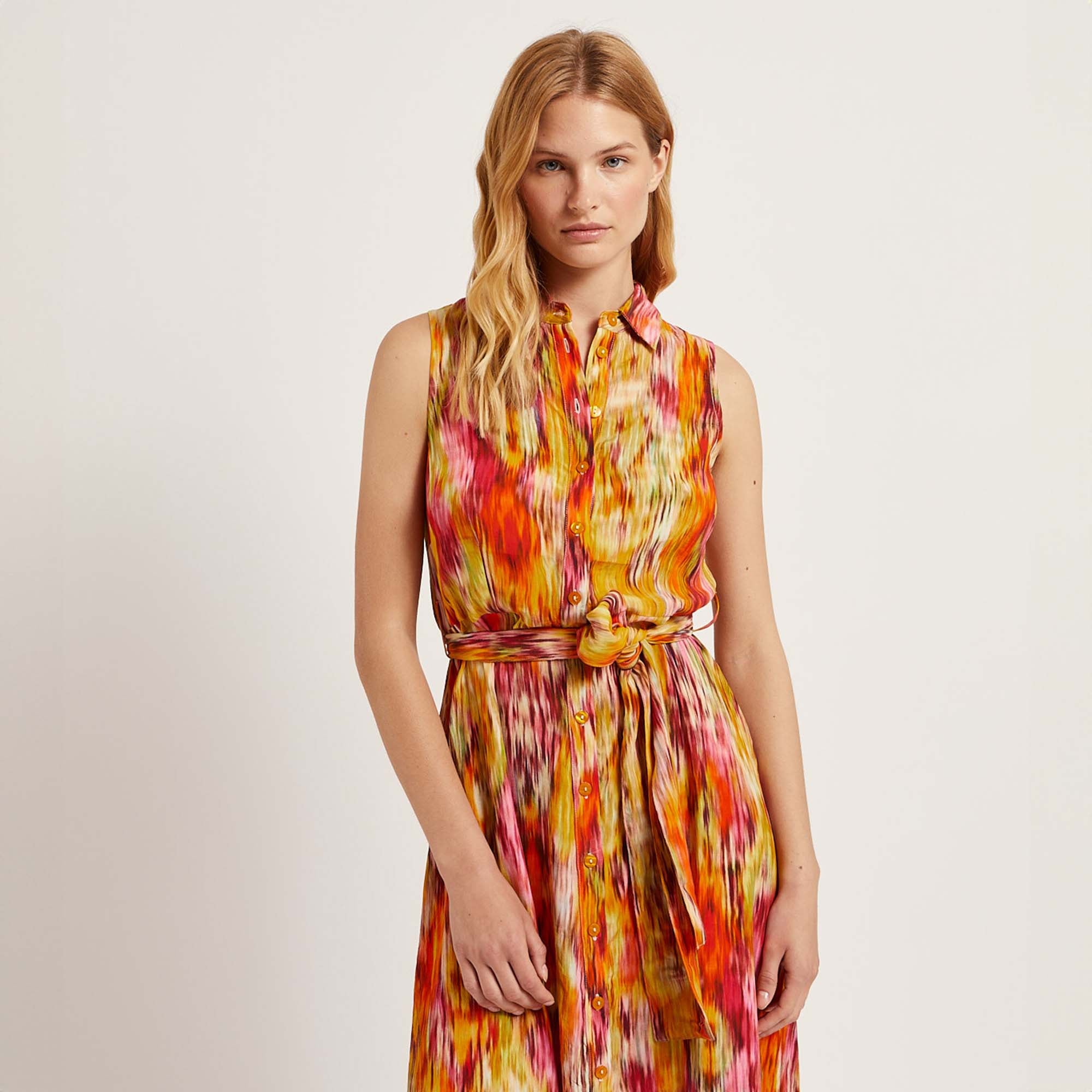 Robe chemise imprimée