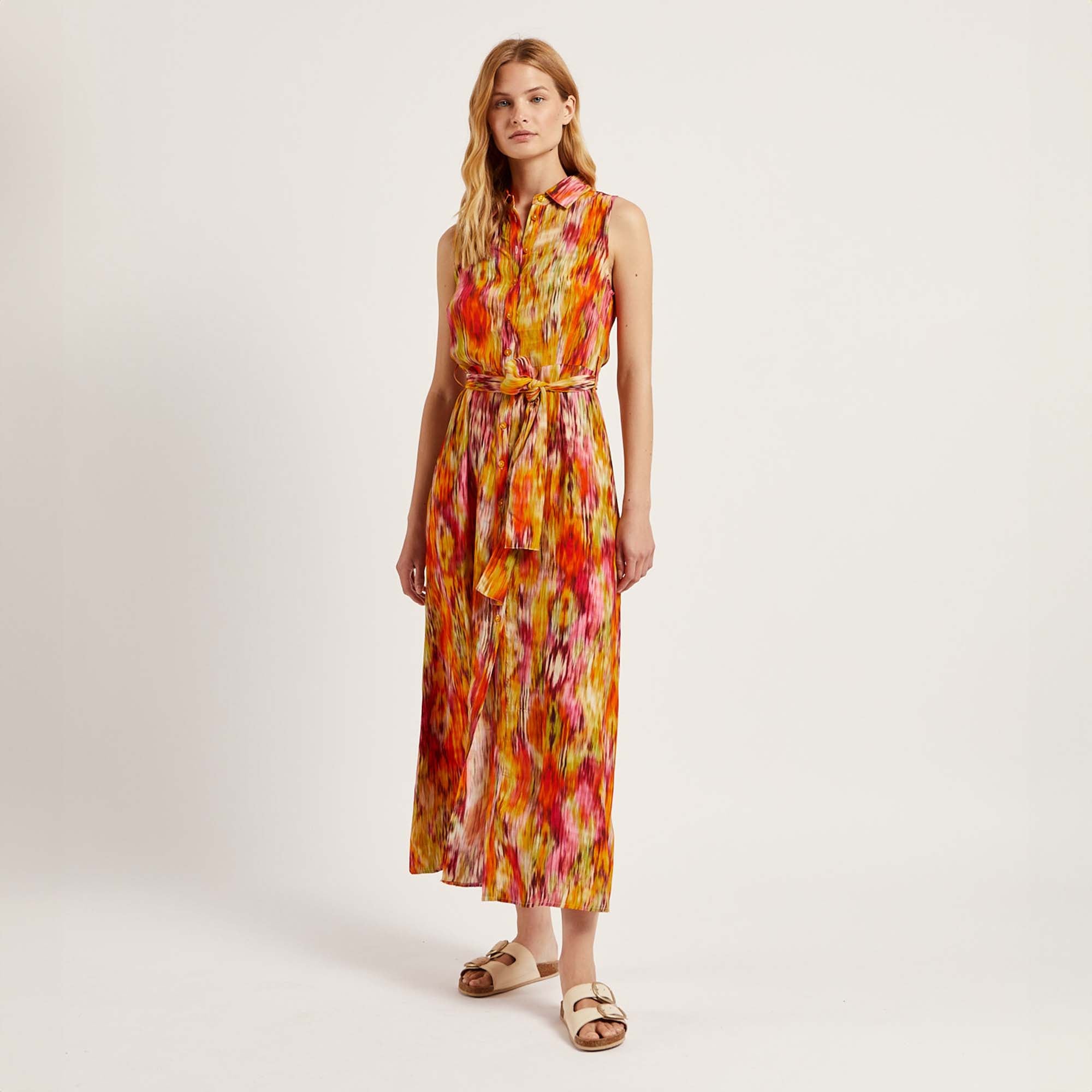 Robe chemise imprimée