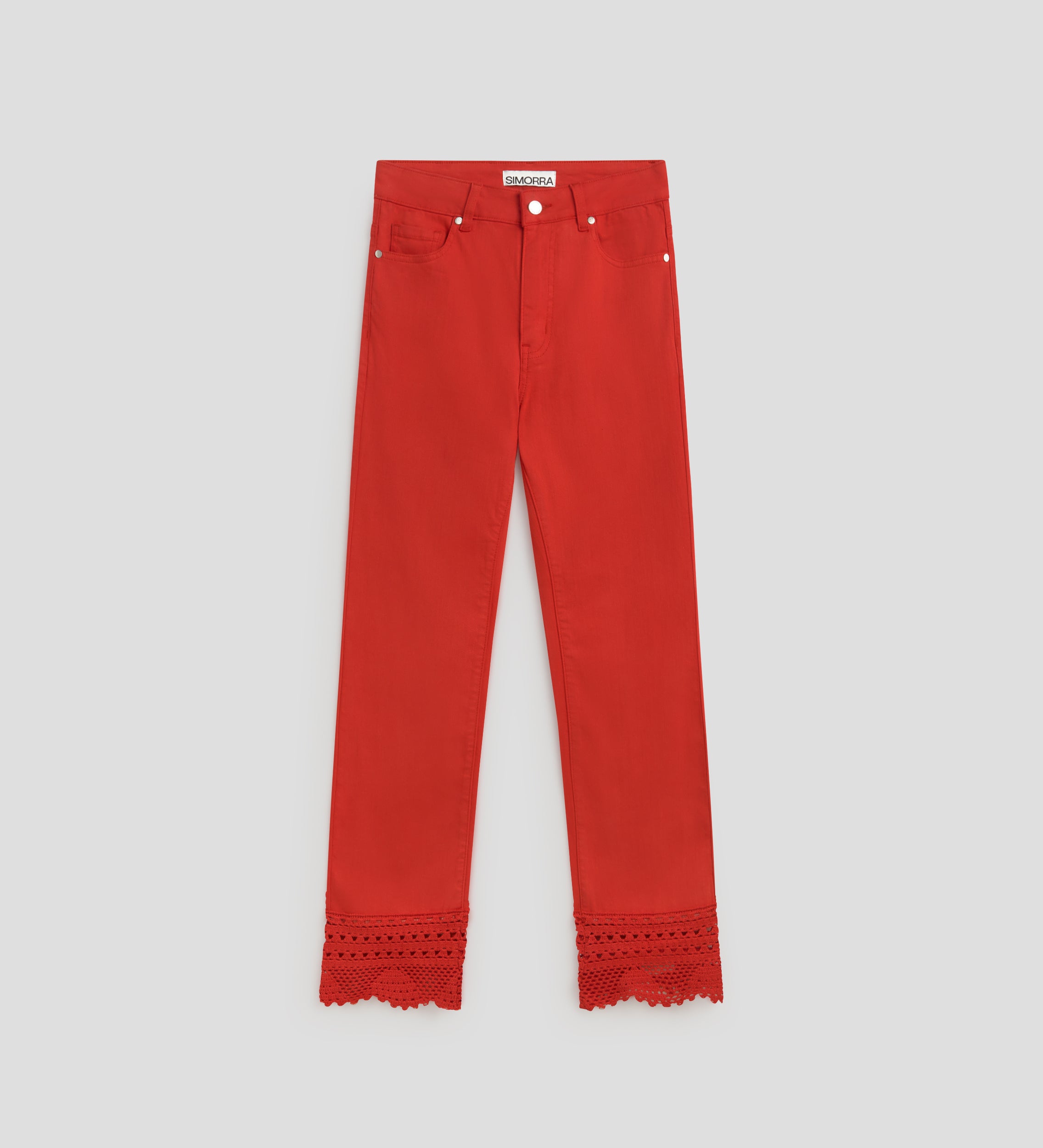 Decorative low trousers