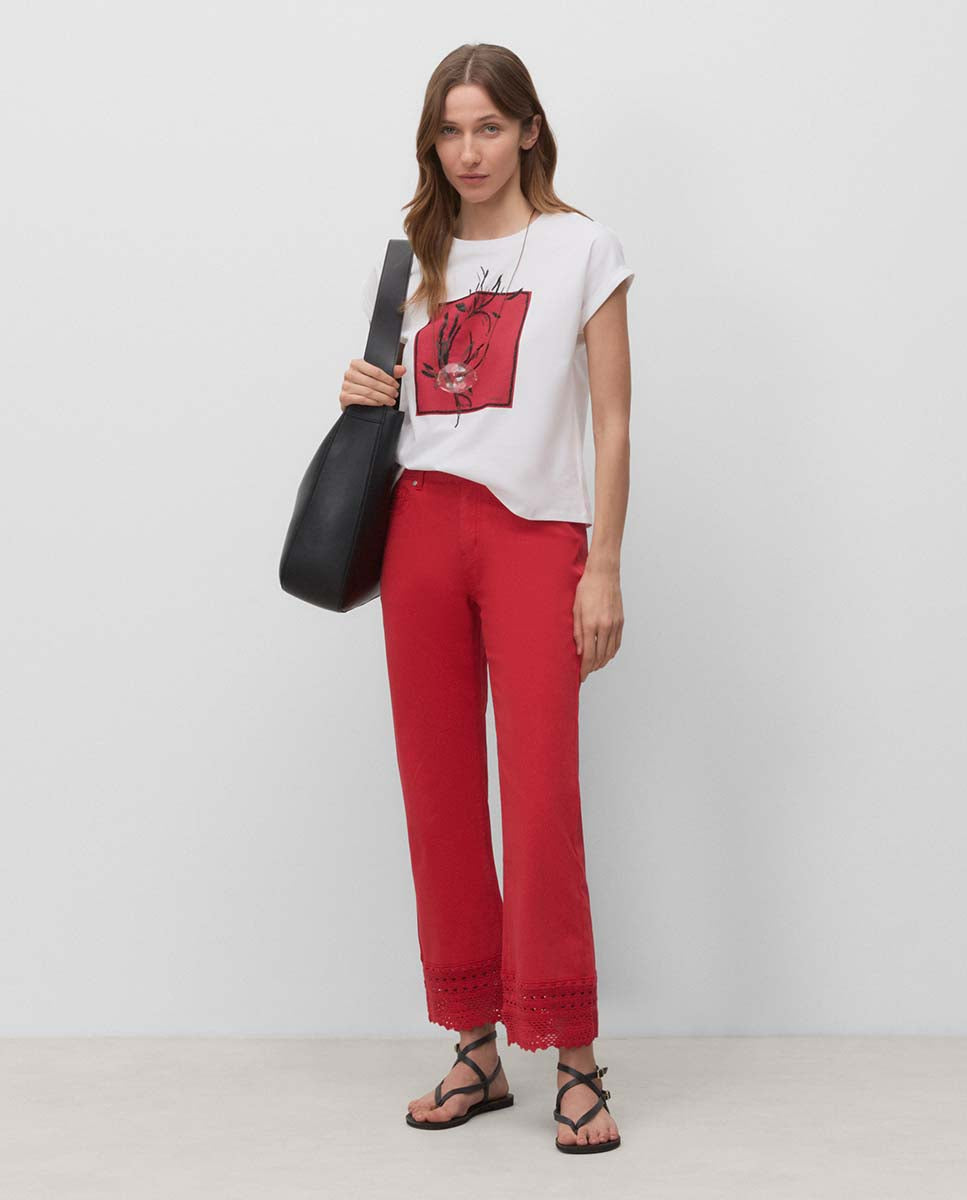 Decorative low trousers