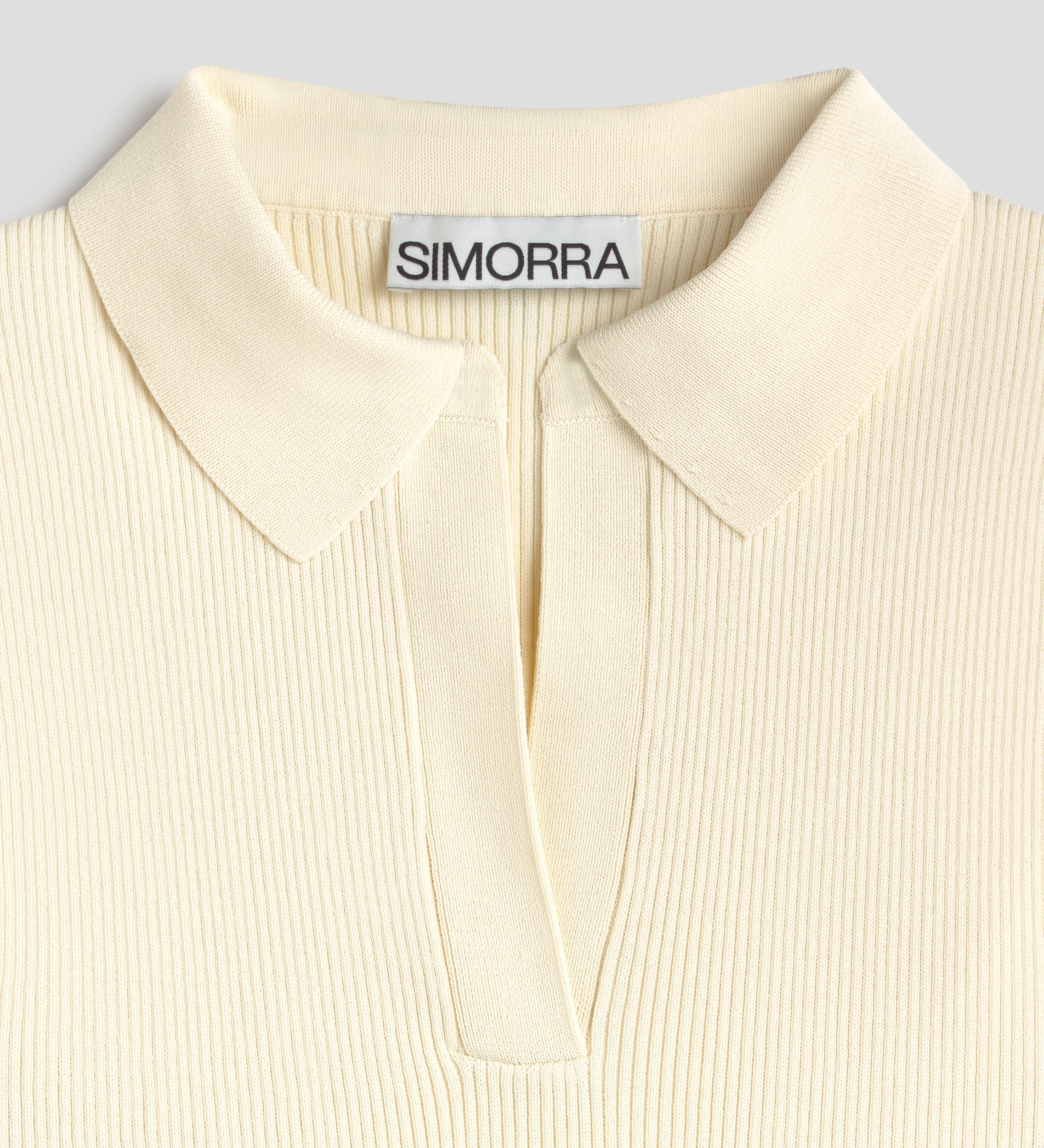Polo neck top