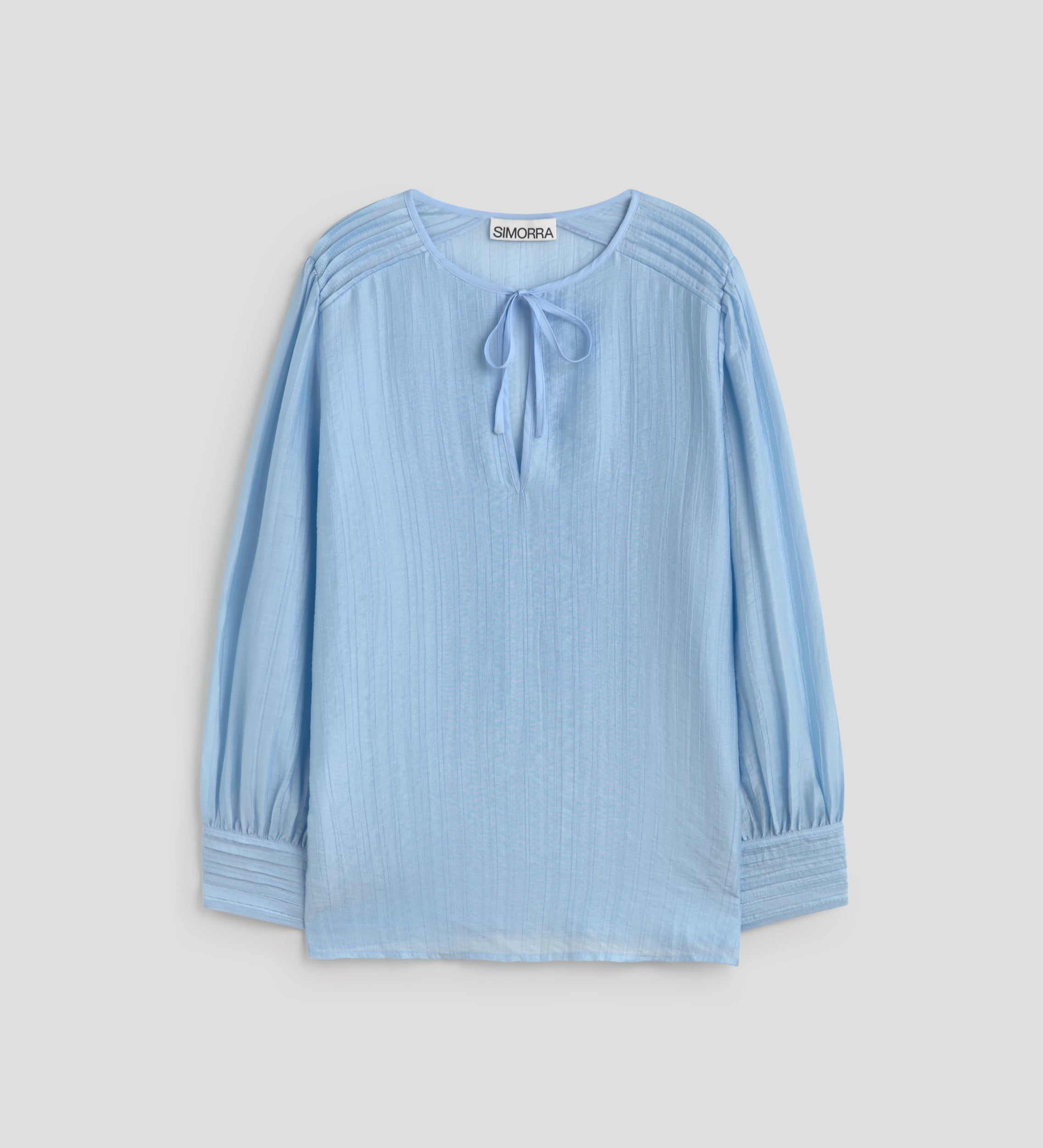 Blusa escote caja