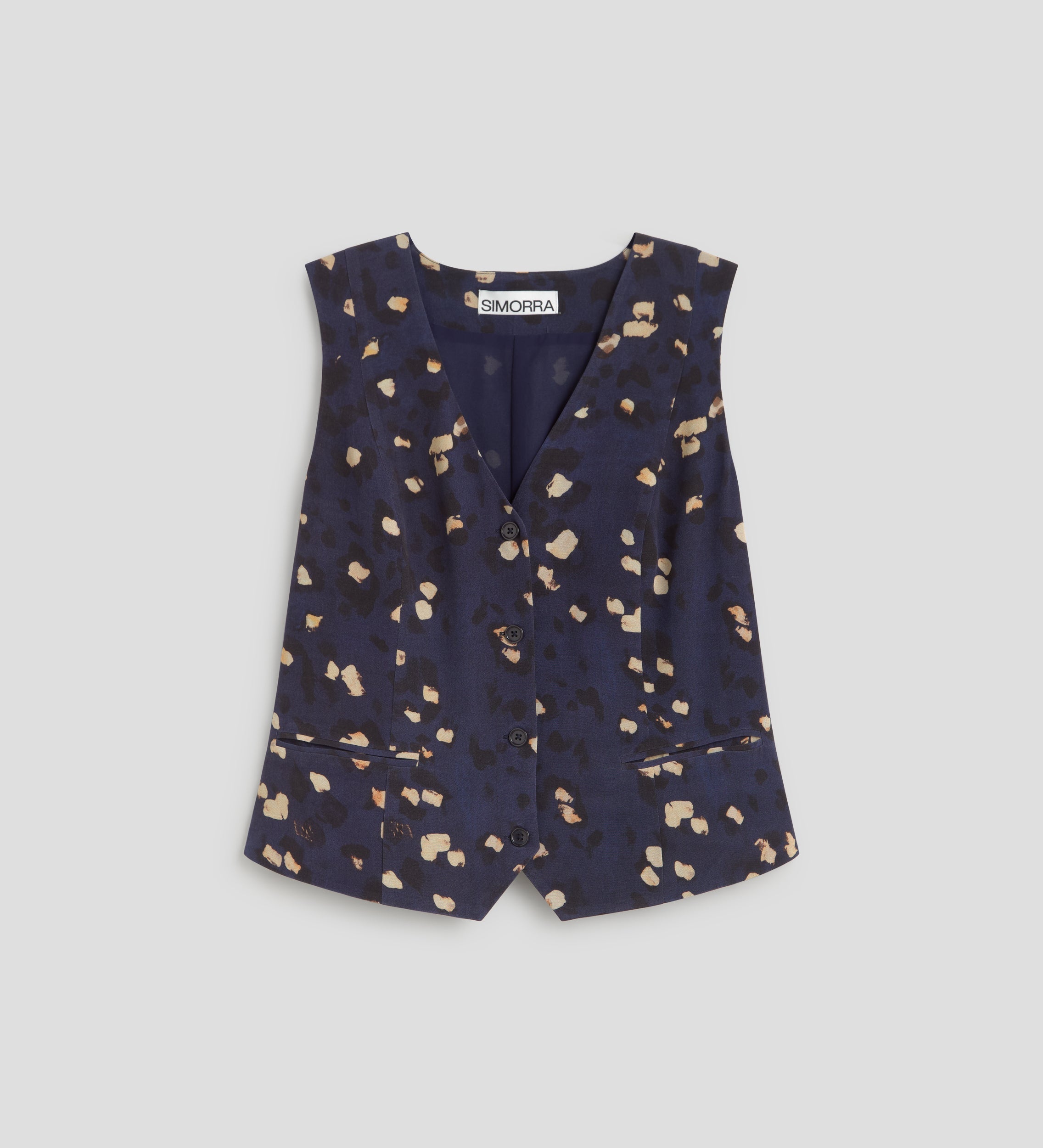 Printed vest