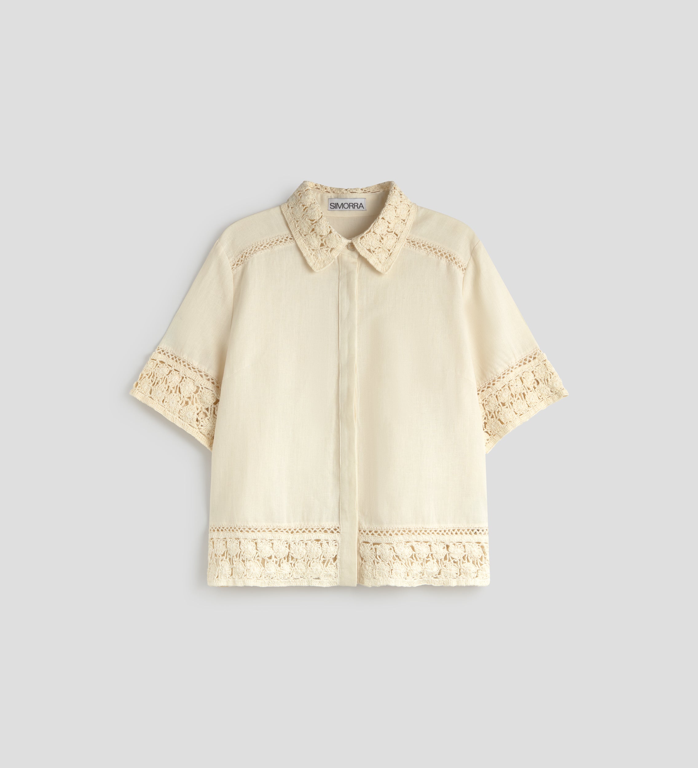 Blusa detalles crochet