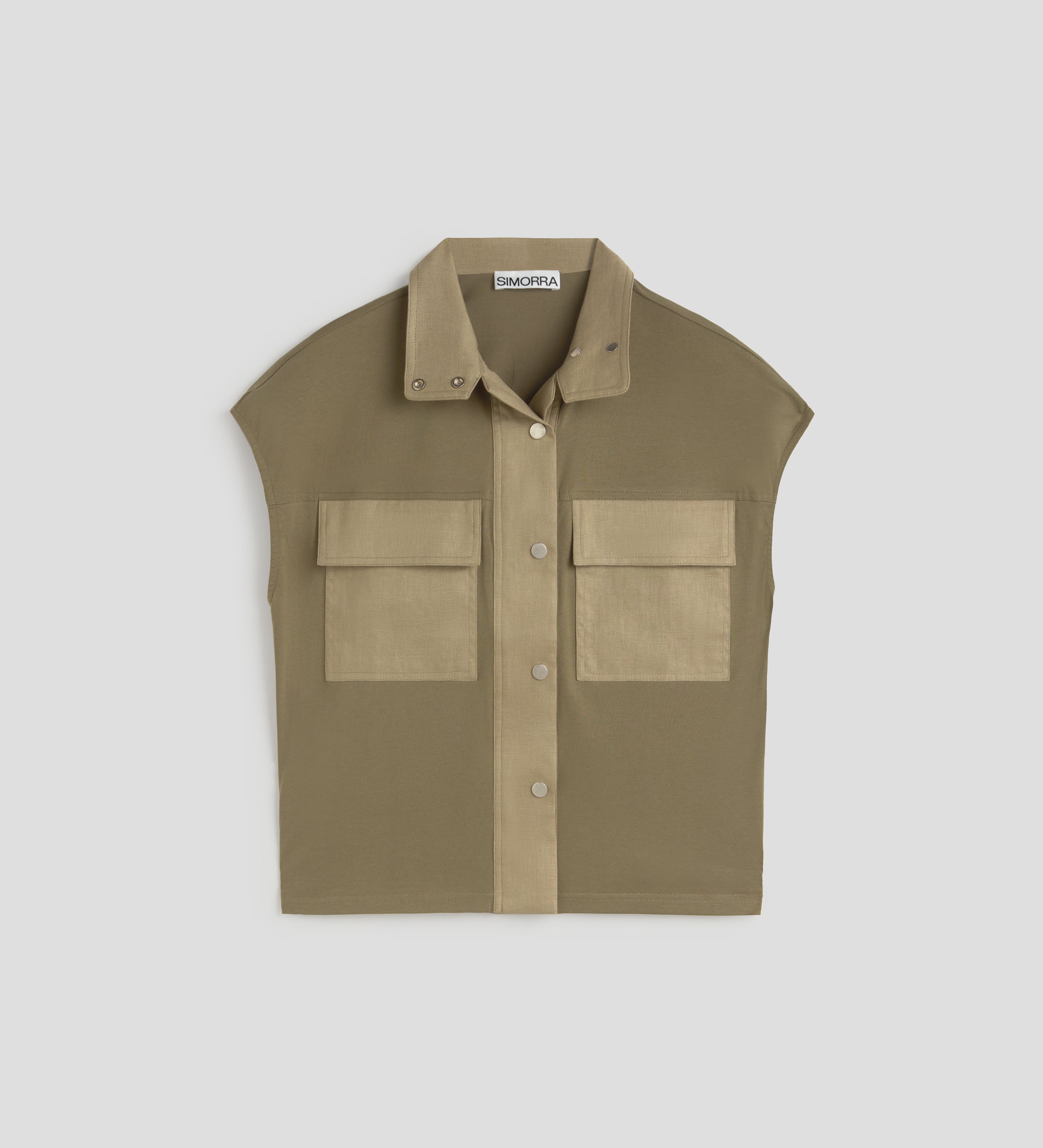 T-shirt col montant