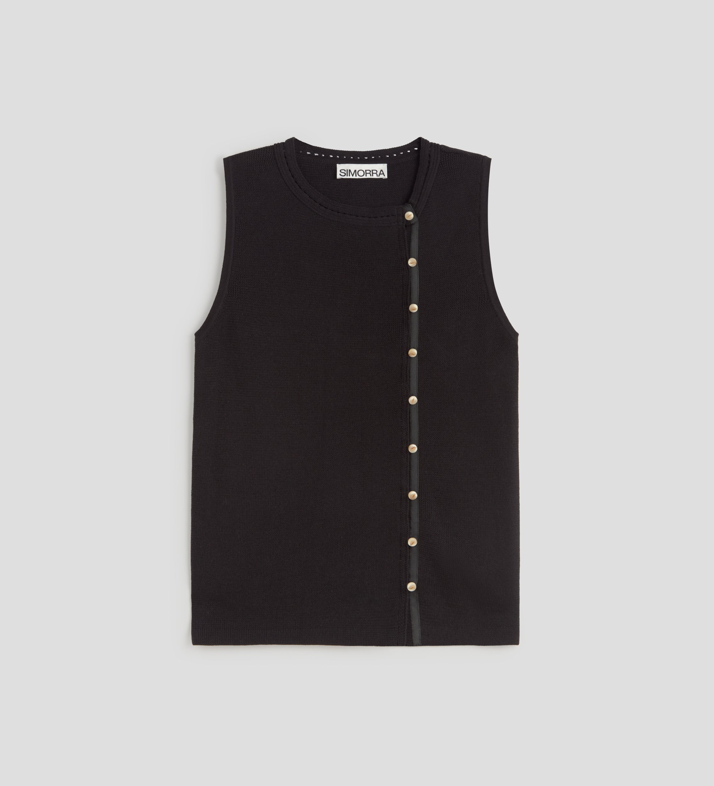 Button knit top