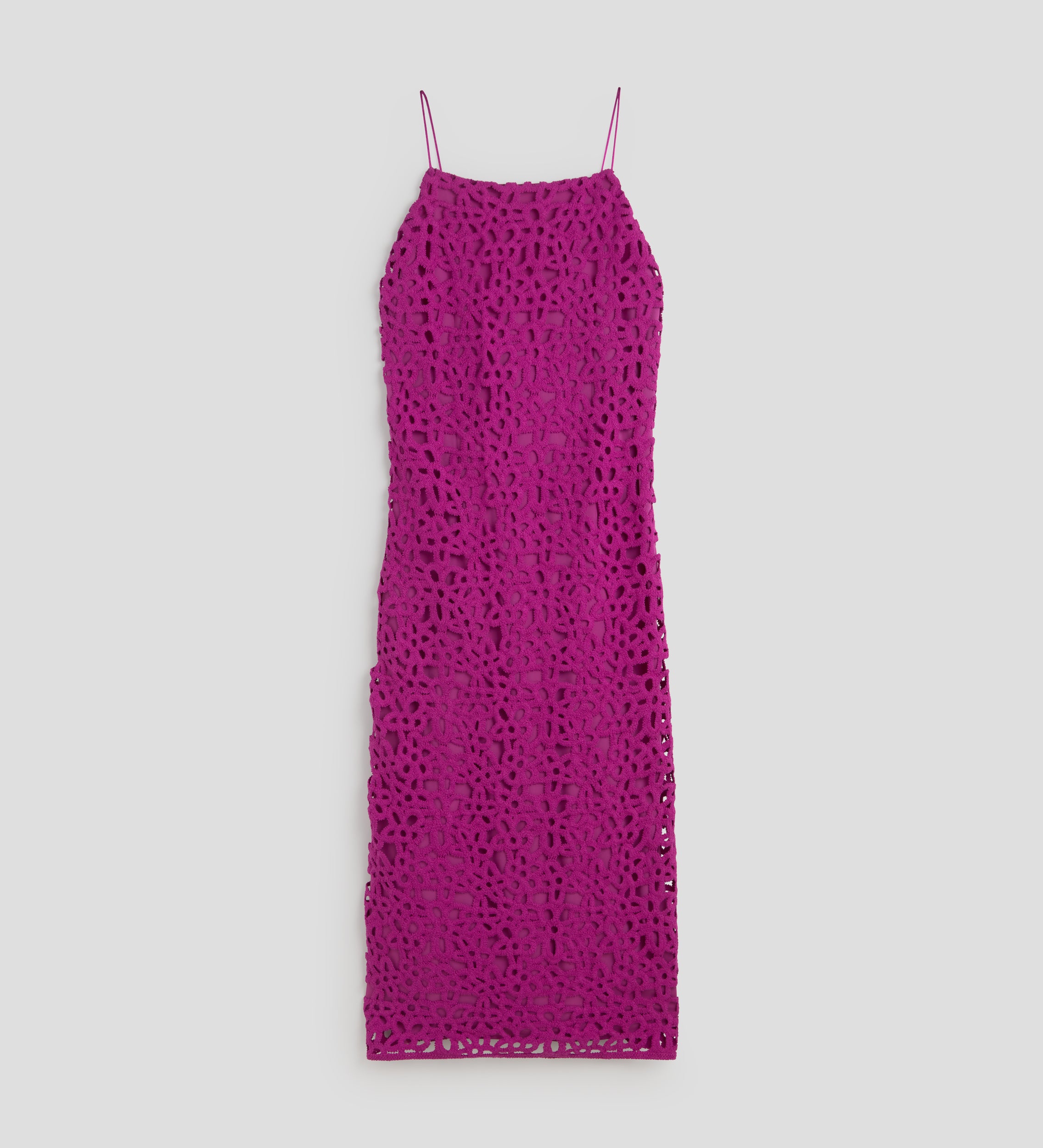 Vestido tirantes guipour