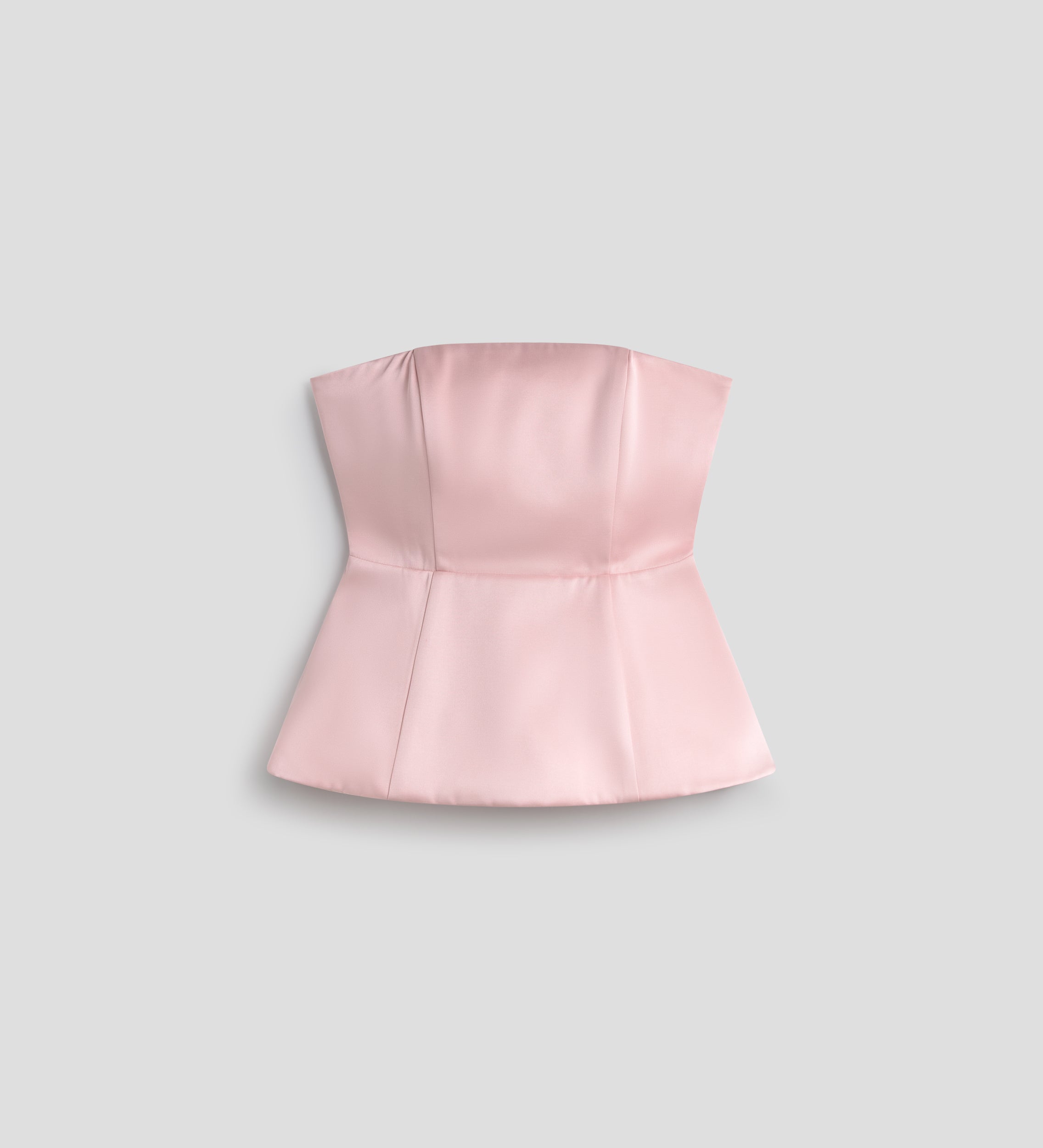Top peplum palabra de honor