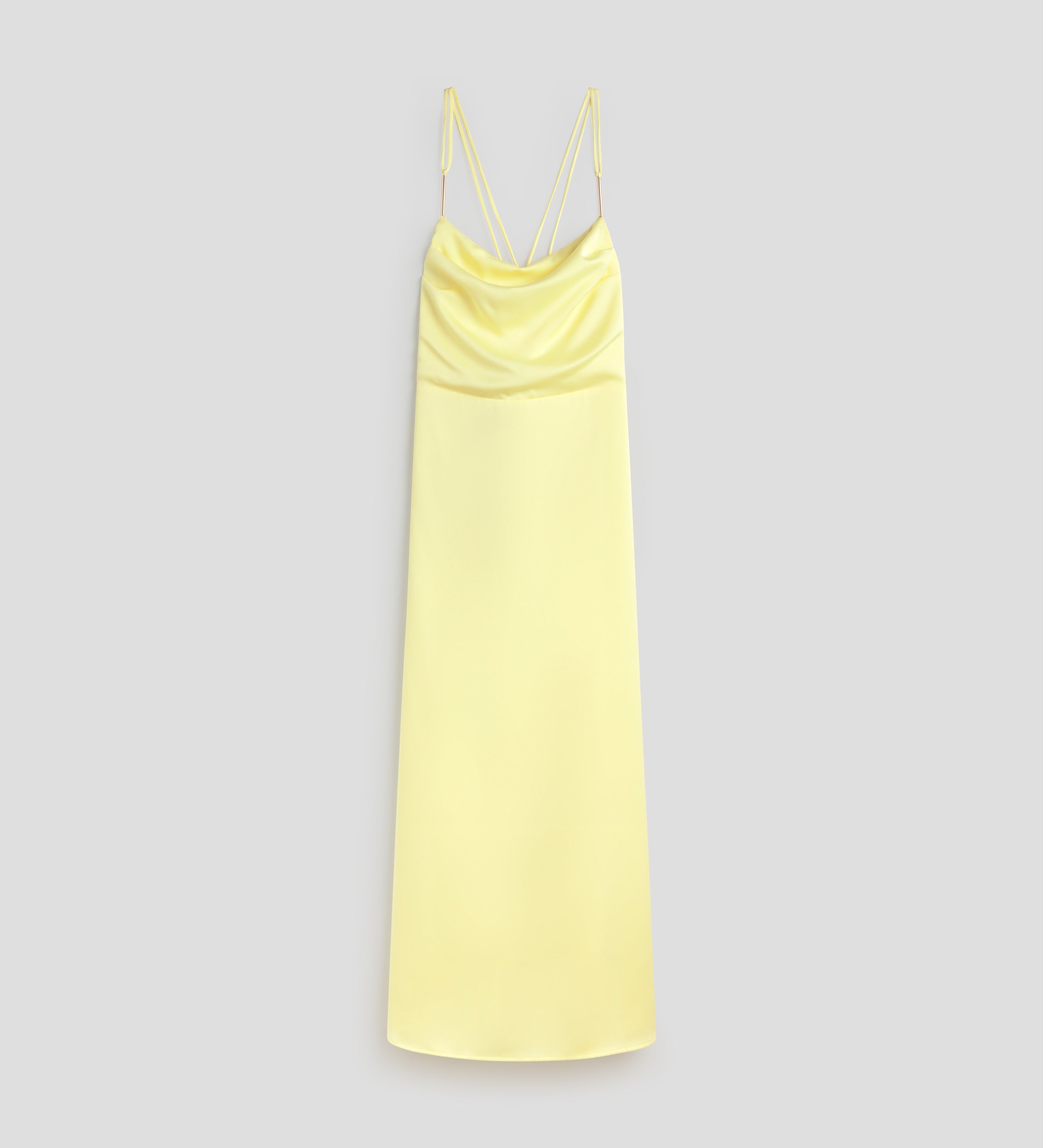 Robe longue à bretelles