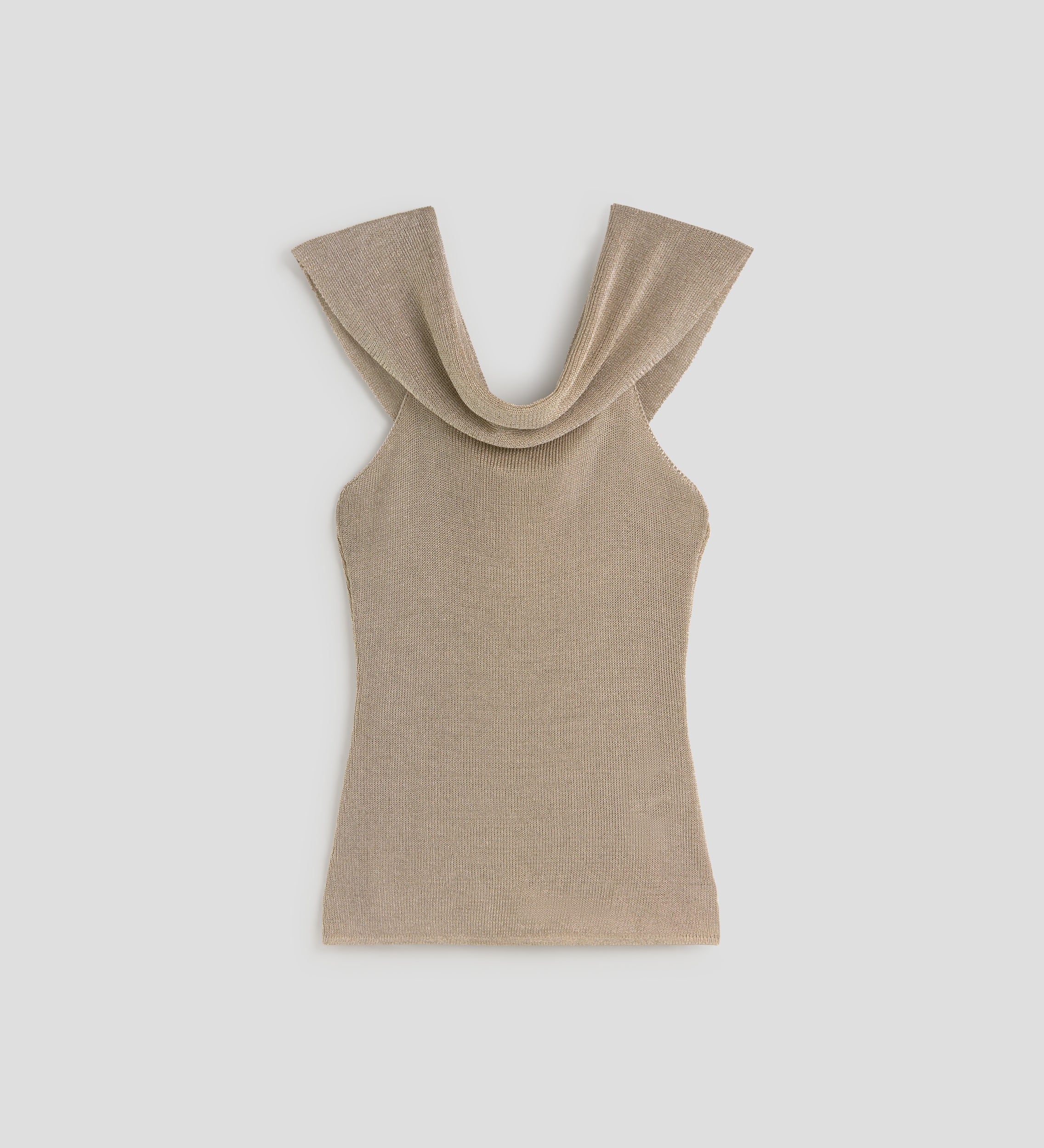 Lurex knit top