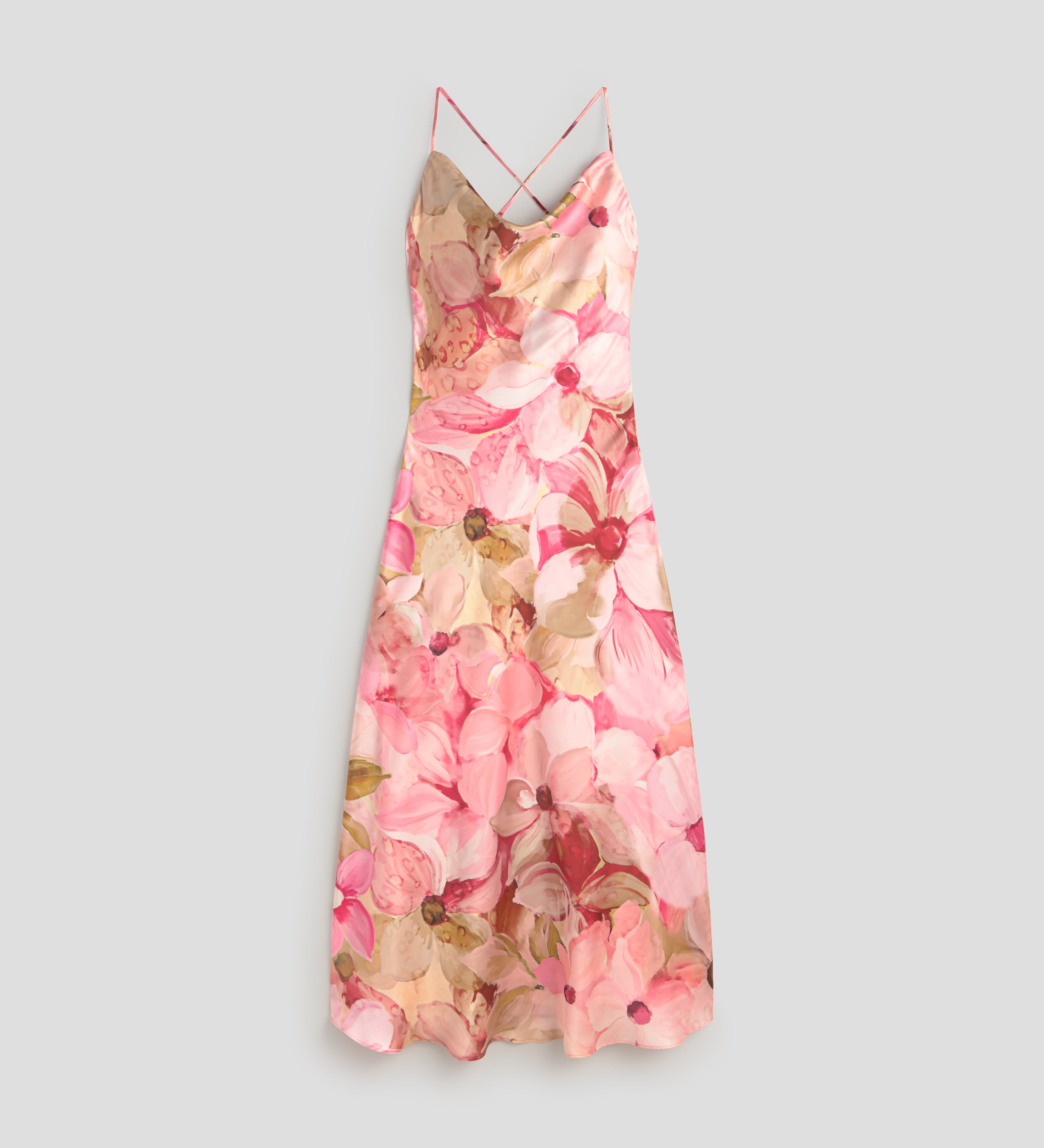 Long strappy dress