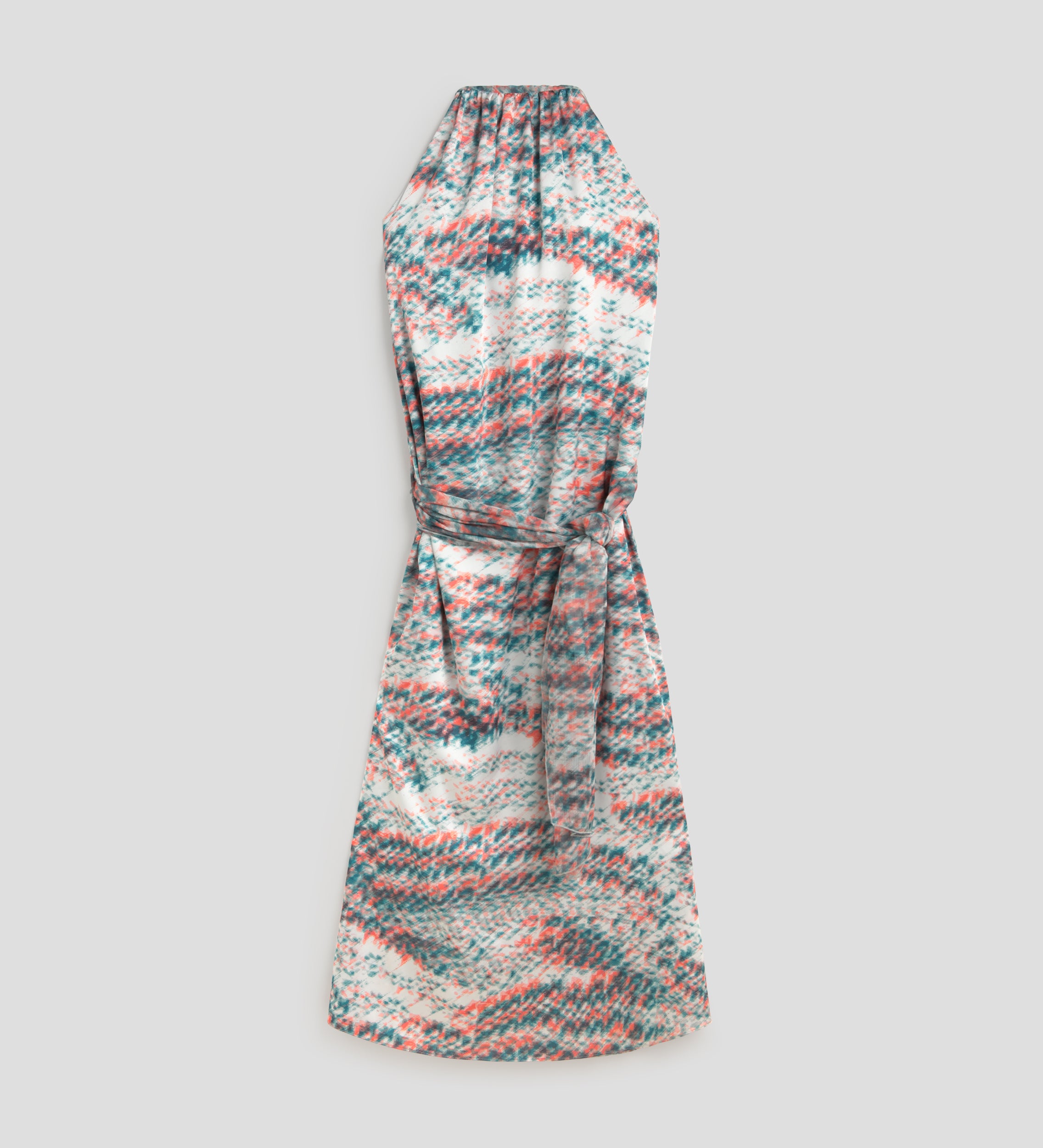 Vestido largo halter