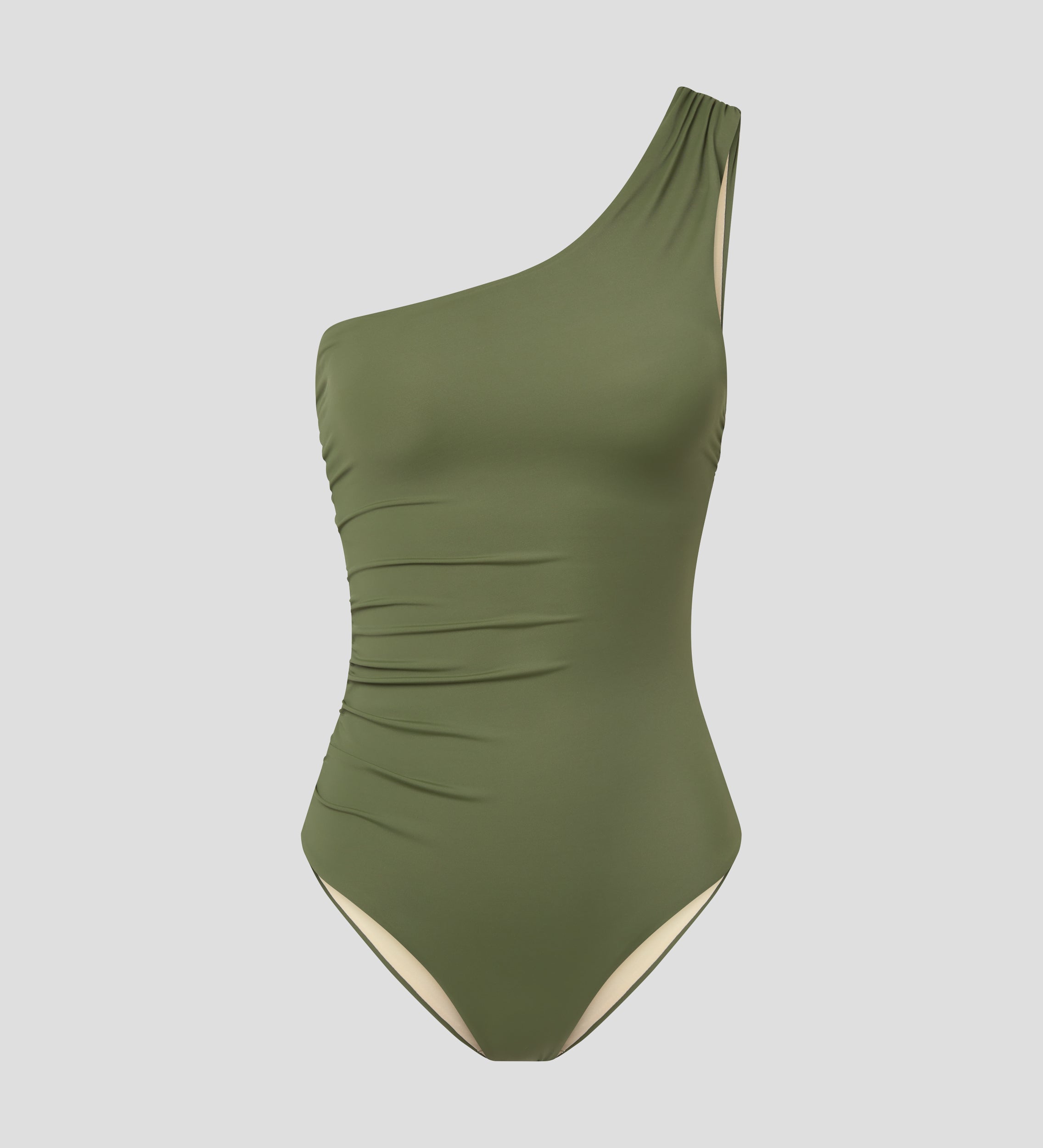 Maillot de bain à décolleté asymétrique