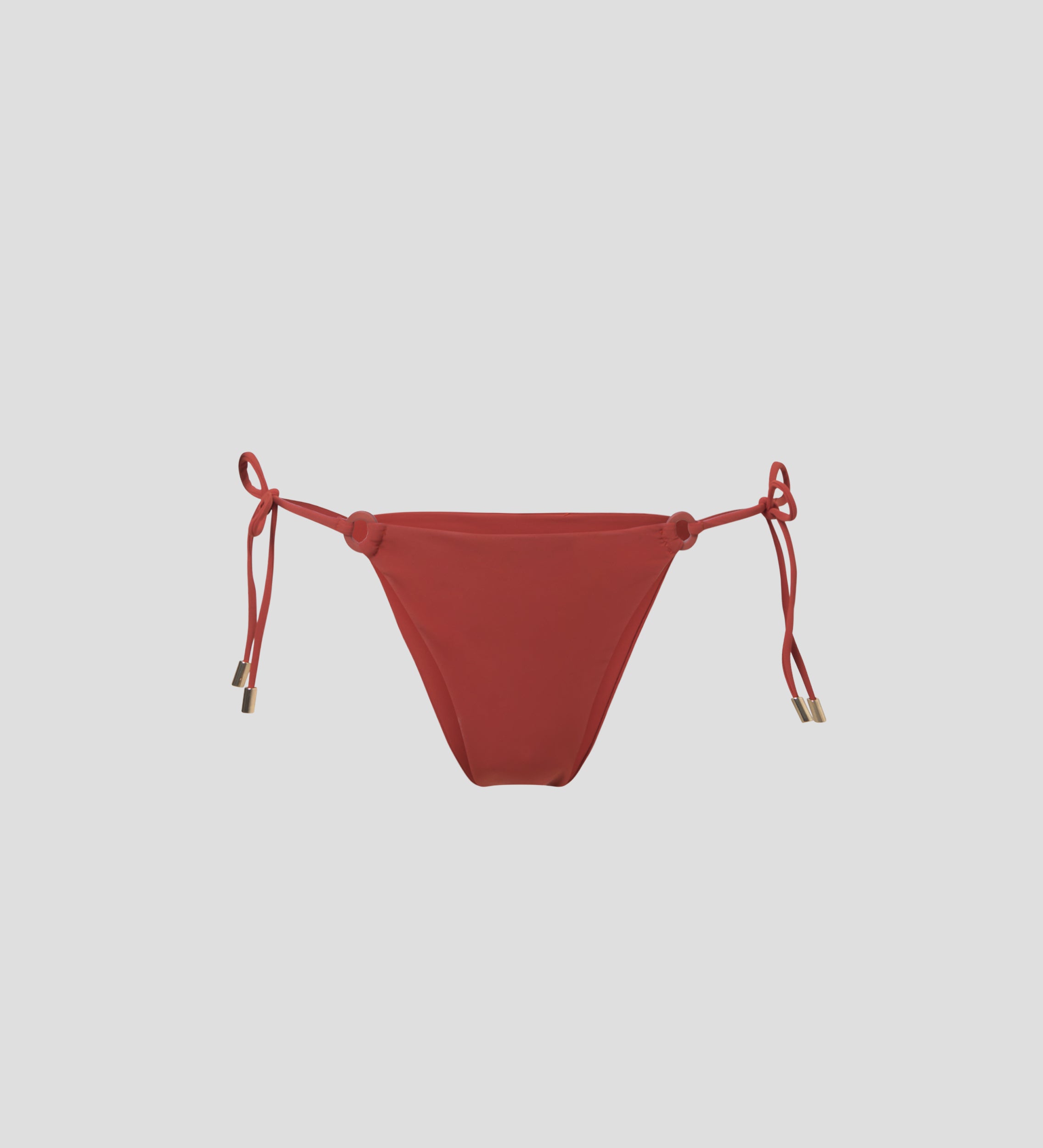 Bas de bikini en tissu uni