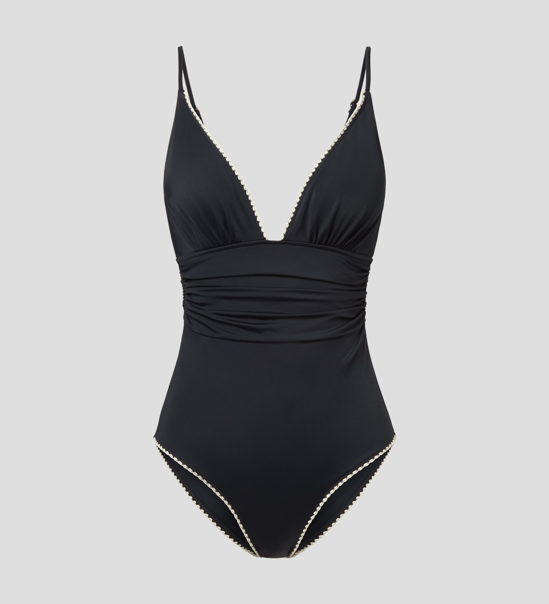 V-neck swimsuit