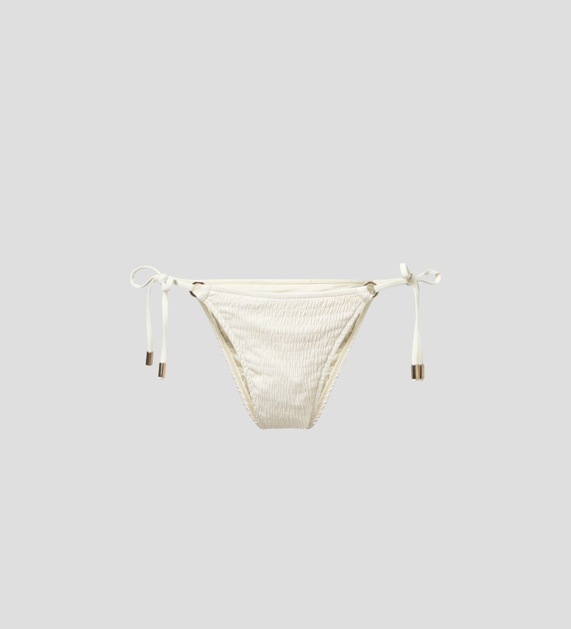Textured bikini bottom