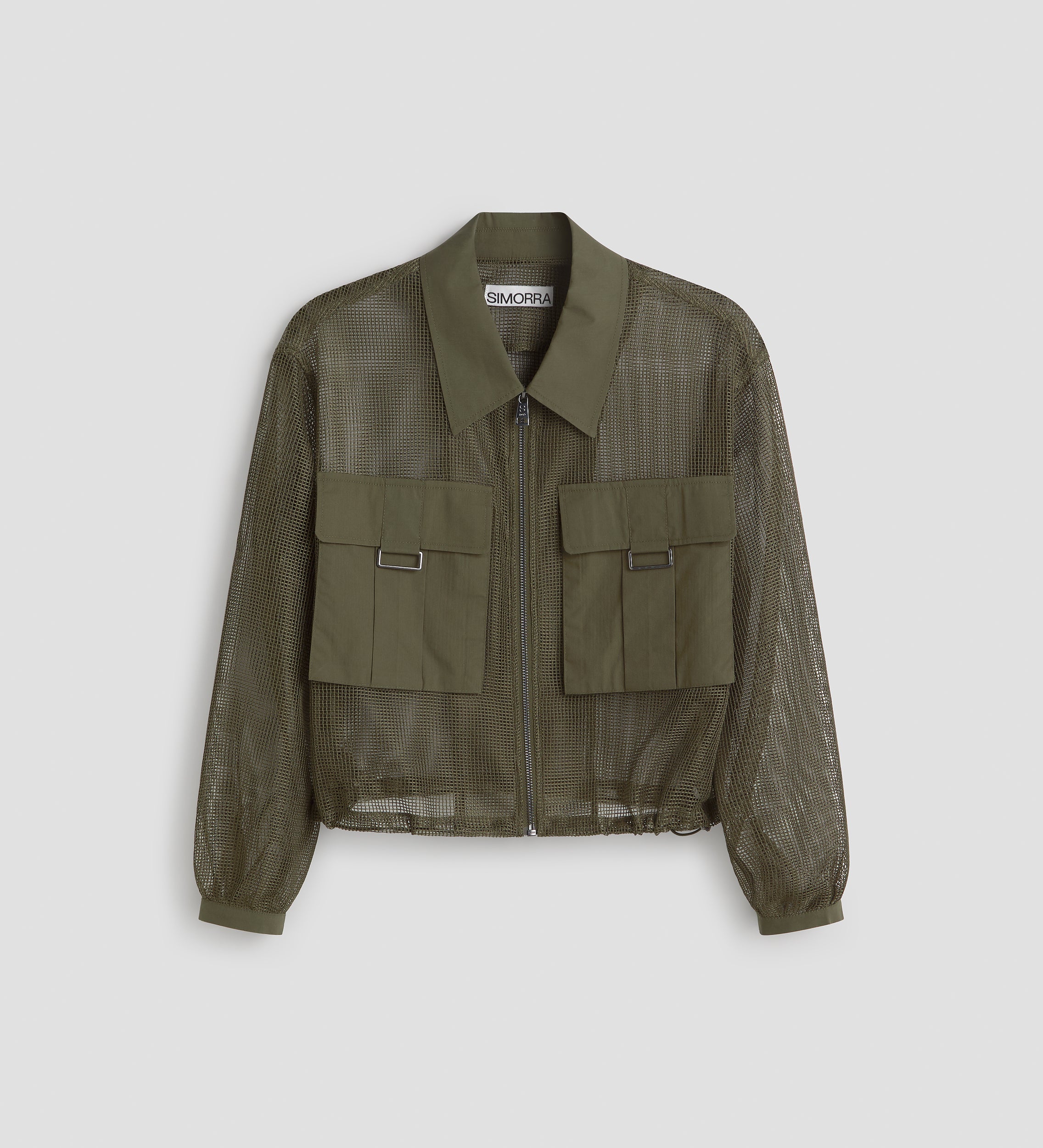 Veste tissu resille