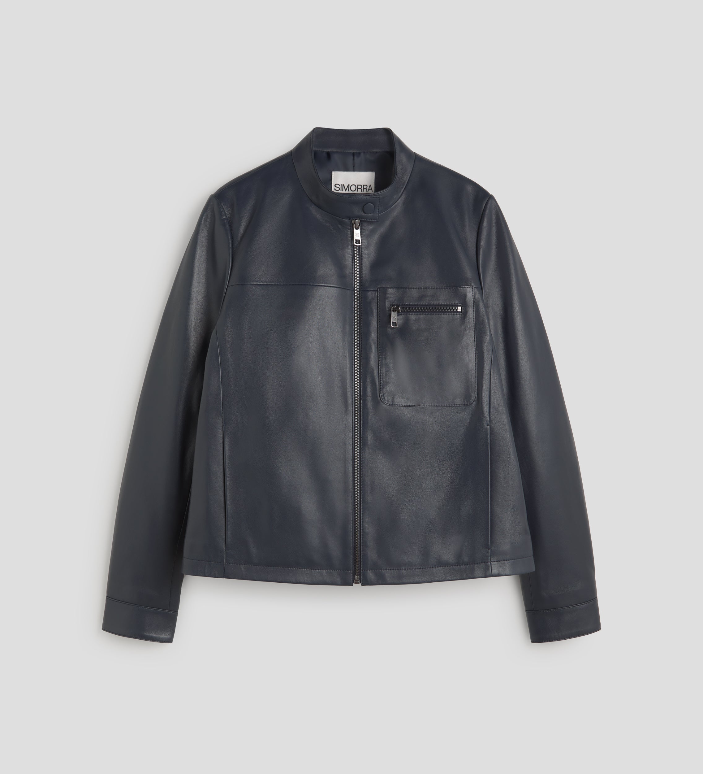 Veste courte en daim