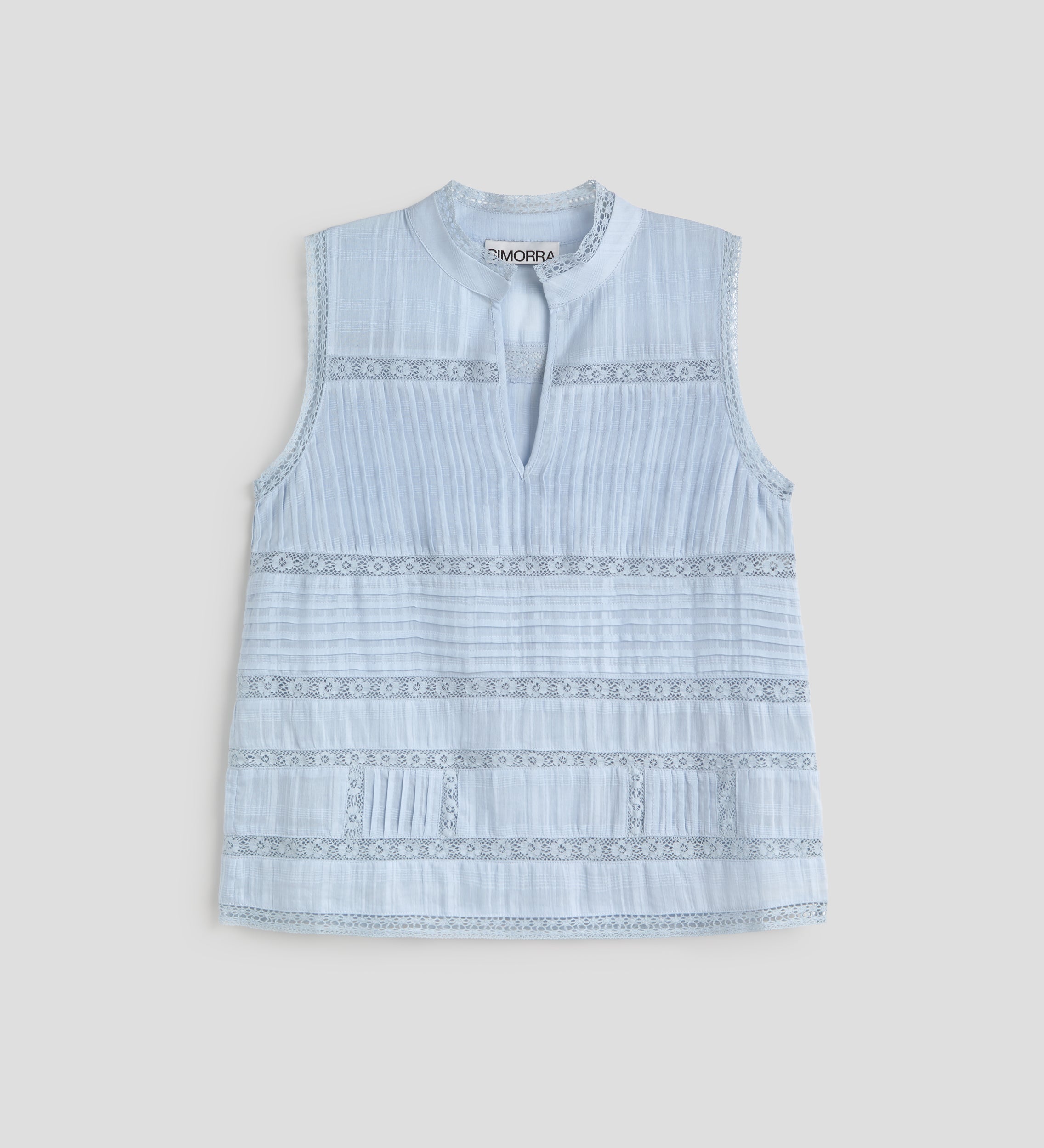 Top en maille fantaisie