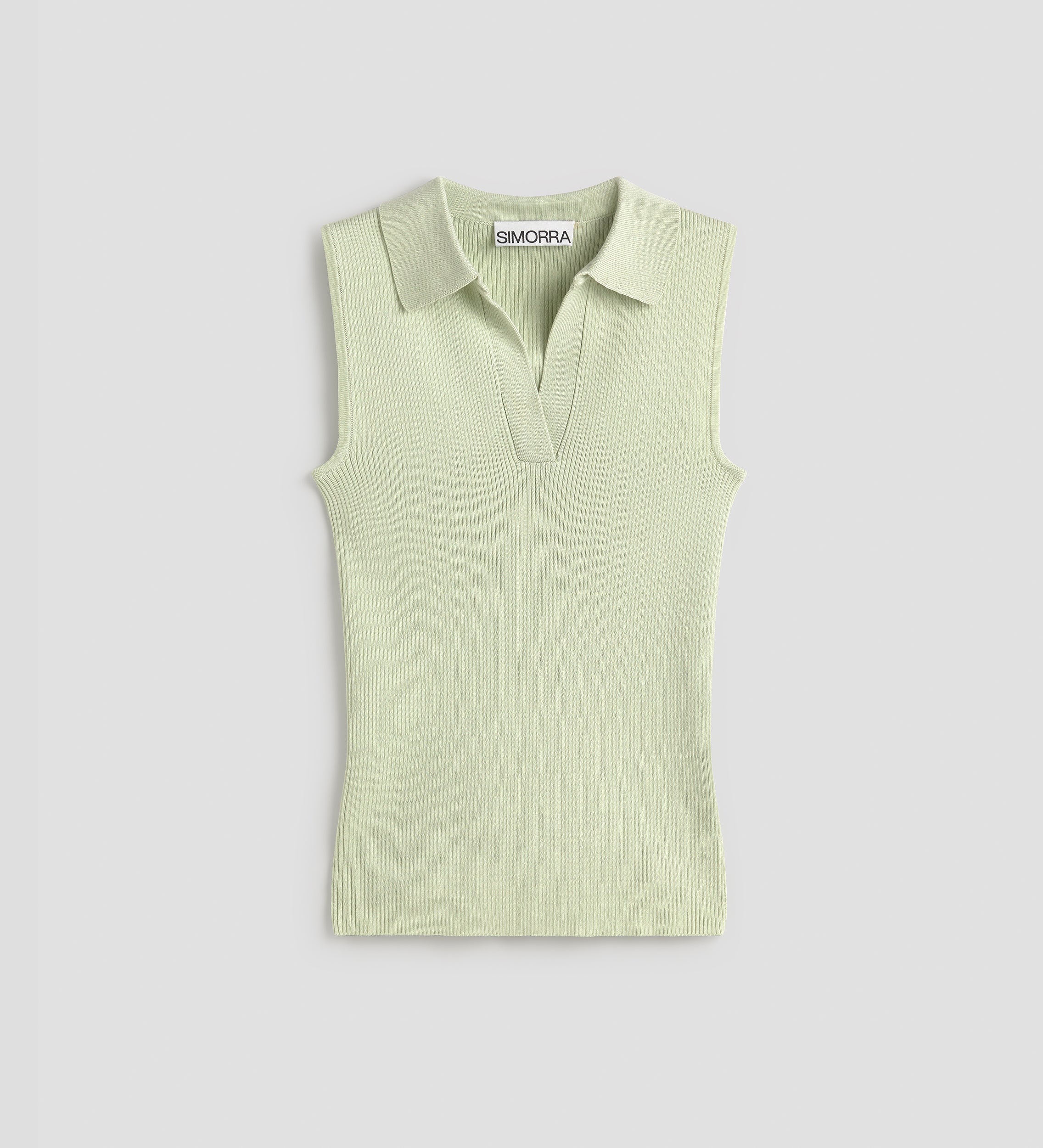 Top maille col polo