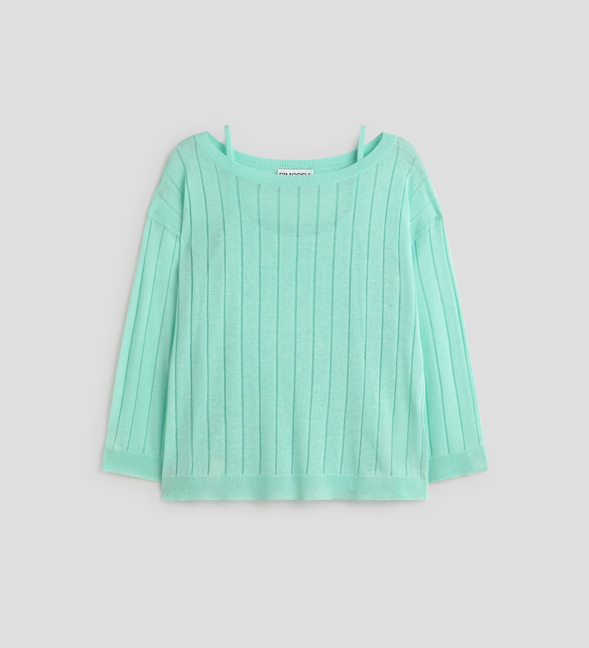 Pull ample maille fine