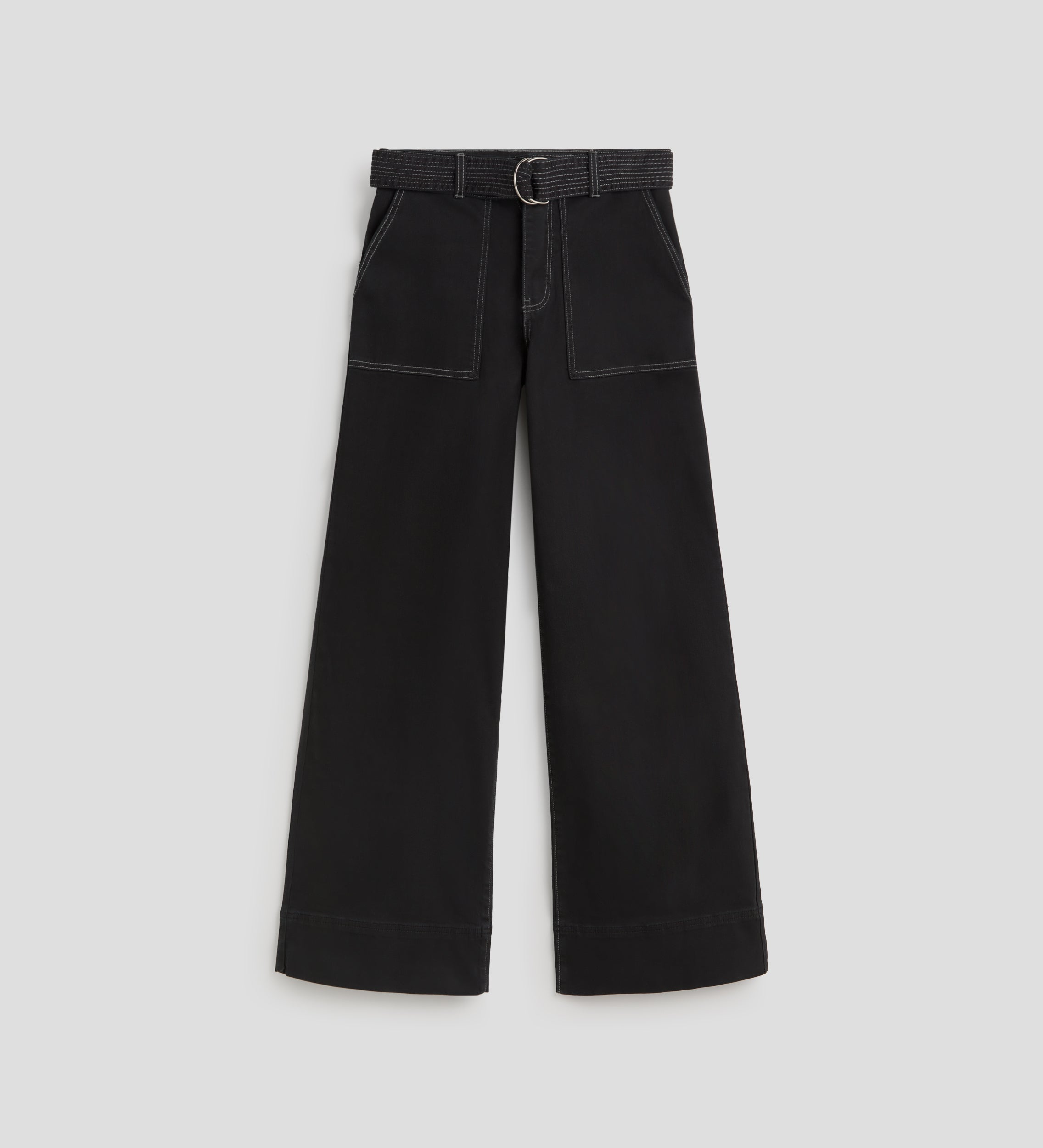 Denim pants stitching