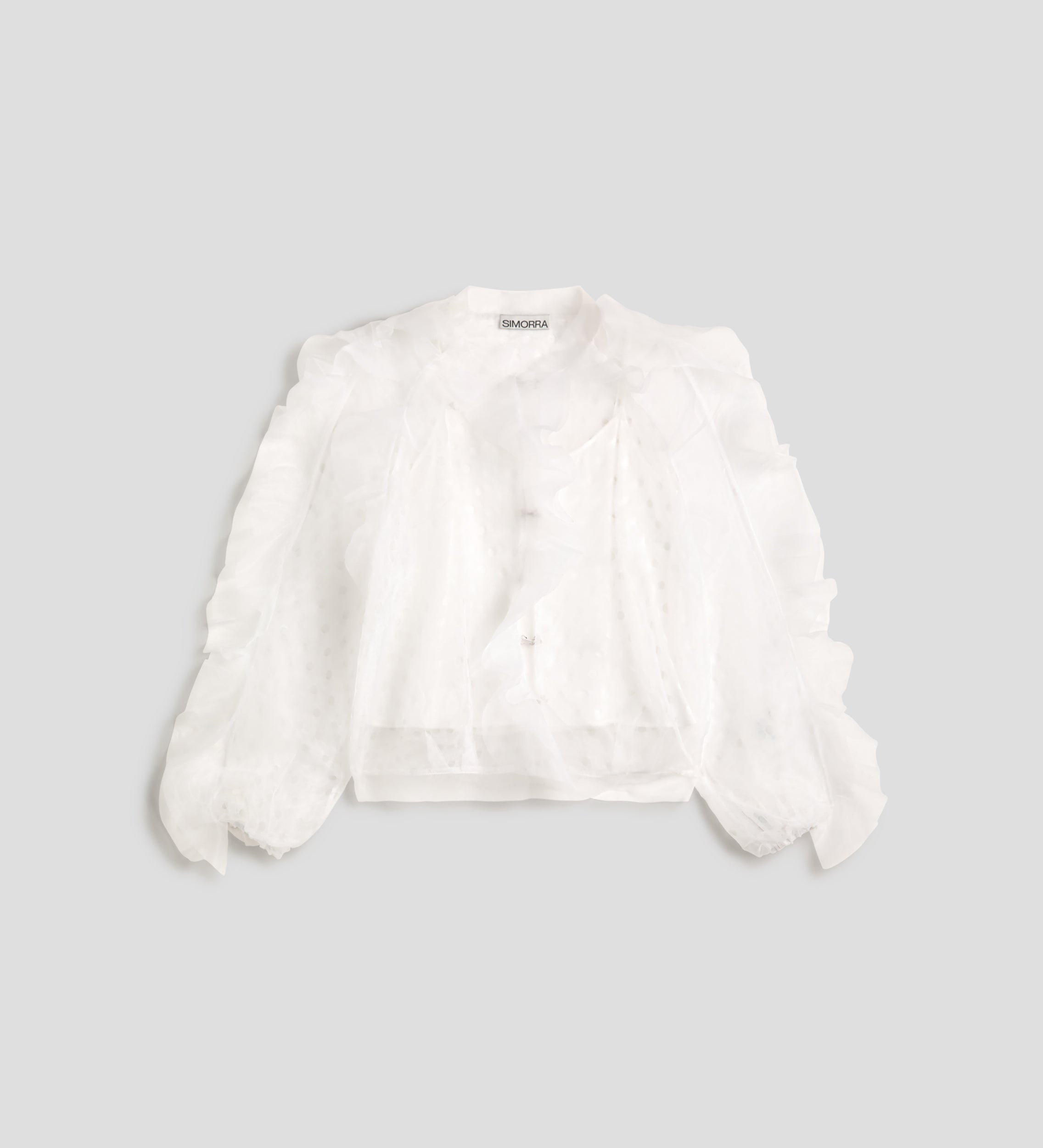 Blouson aviateur organza