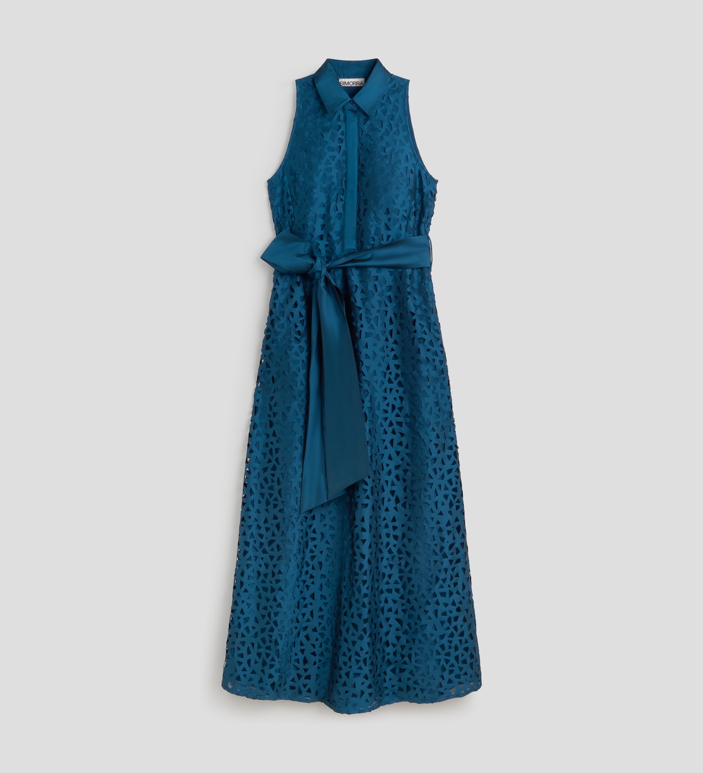 Robe longue taffetas
