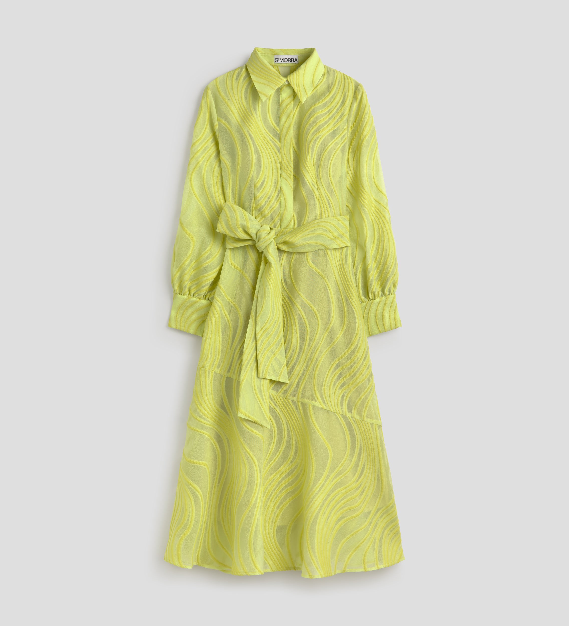 Vestido midi camisero