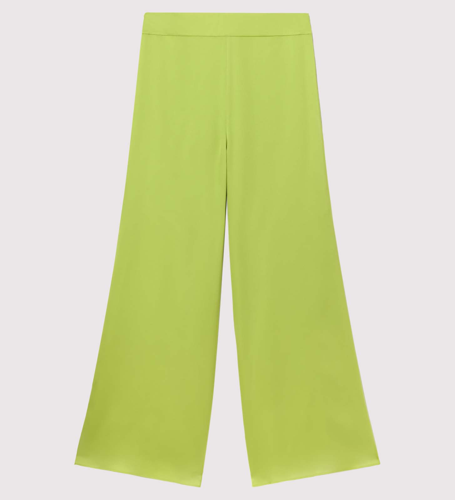 wide satin trousers