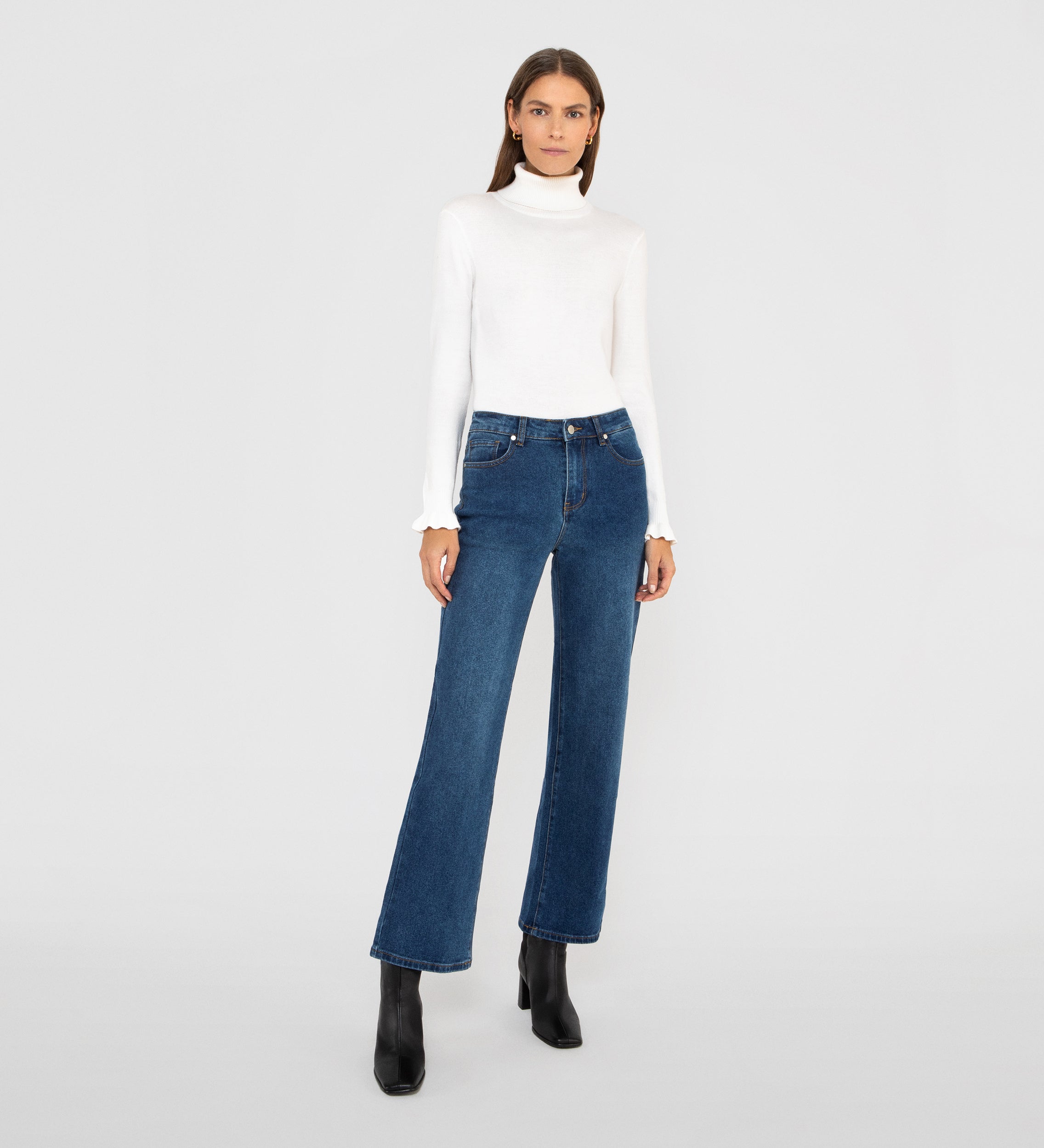 Pantalón vaquero ancho