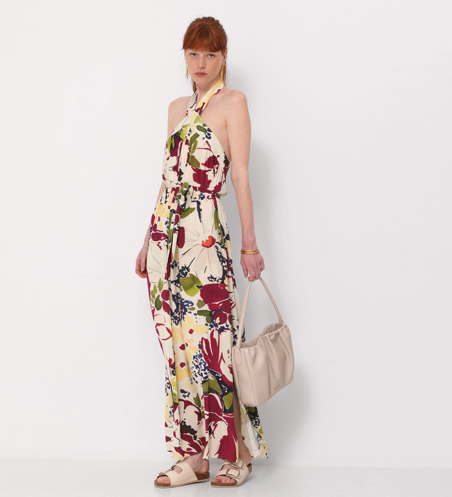 Robe longue fluide
