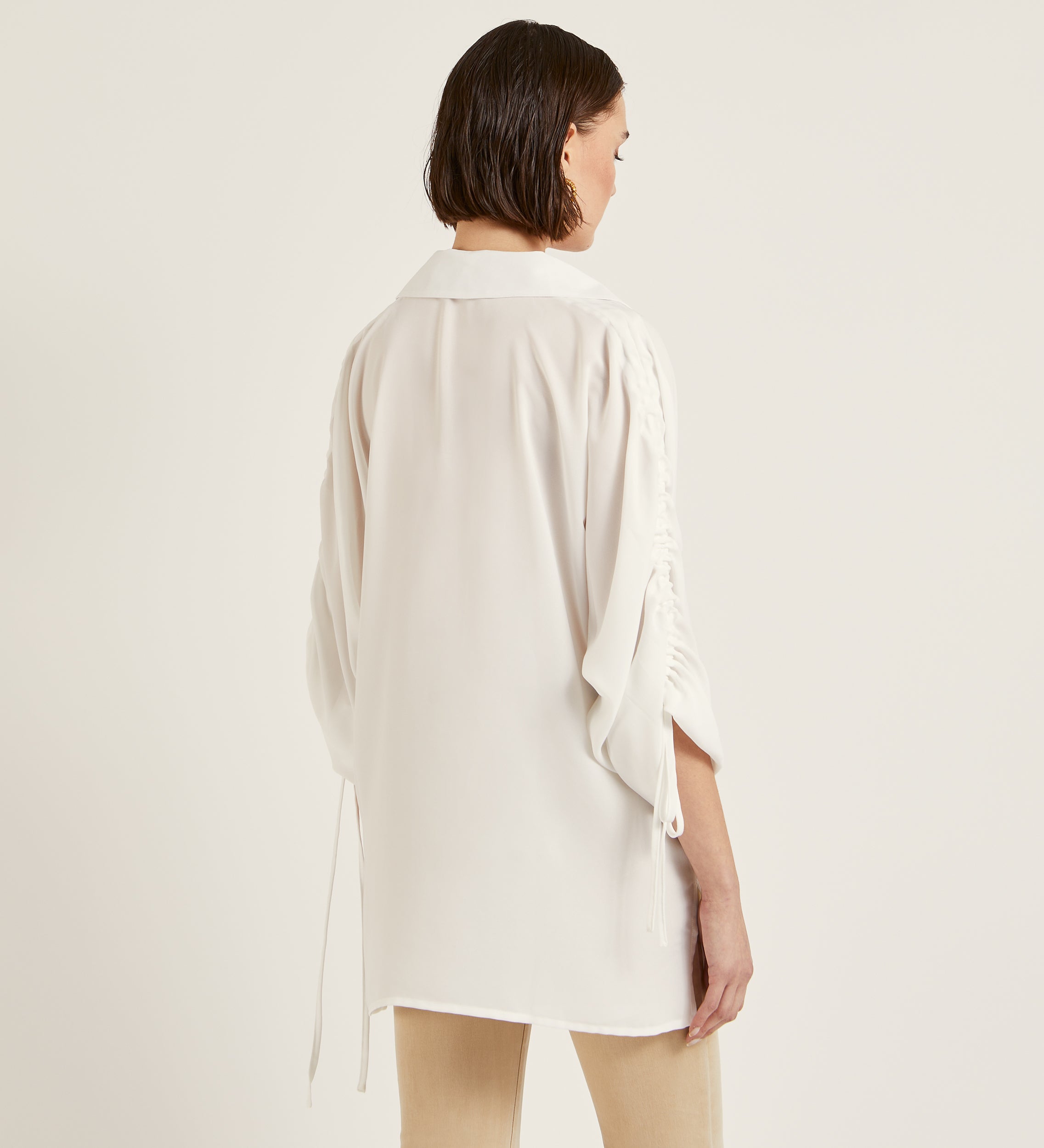 Blouse à manches volumineuses