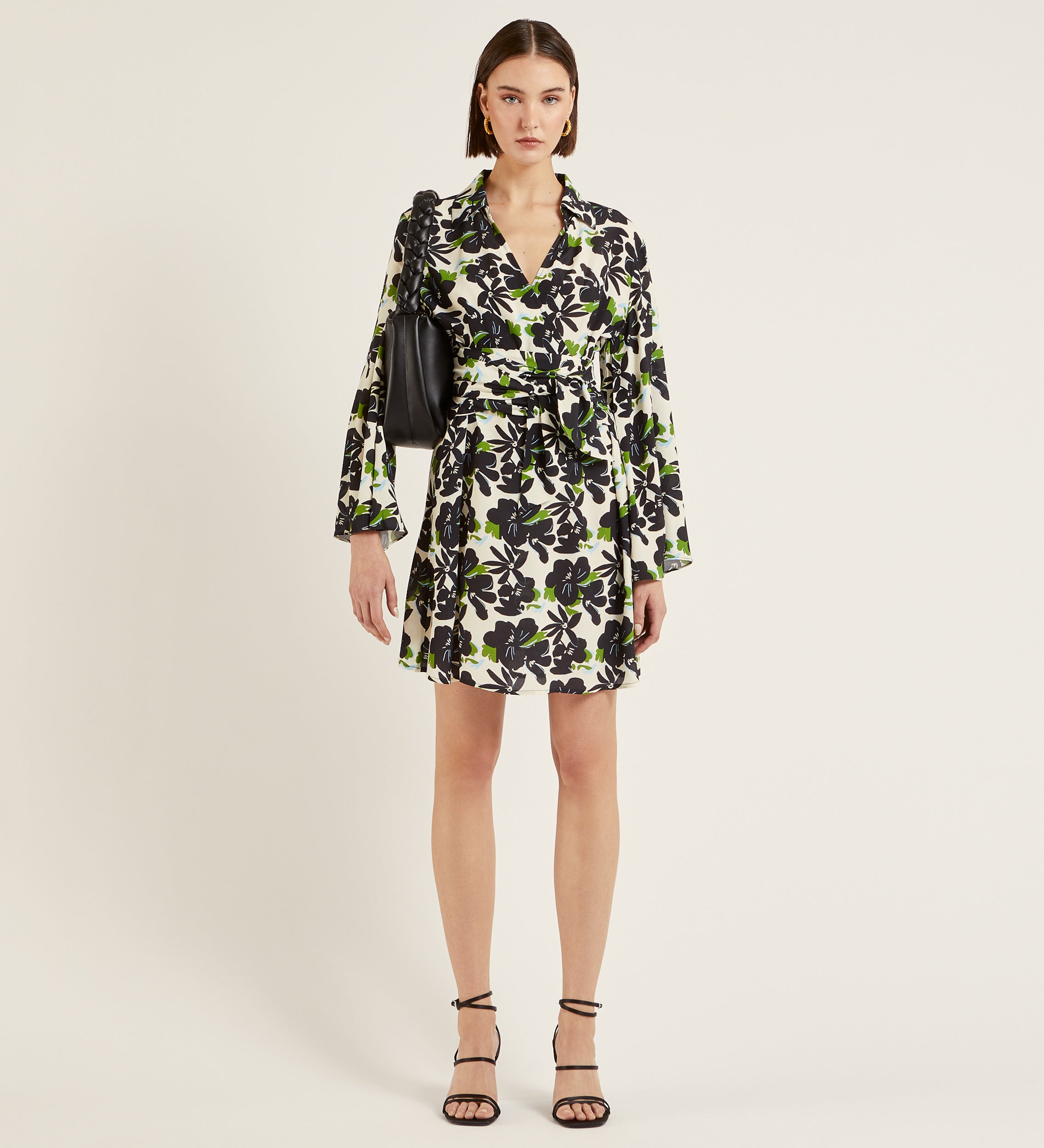 Vestido mini estampado