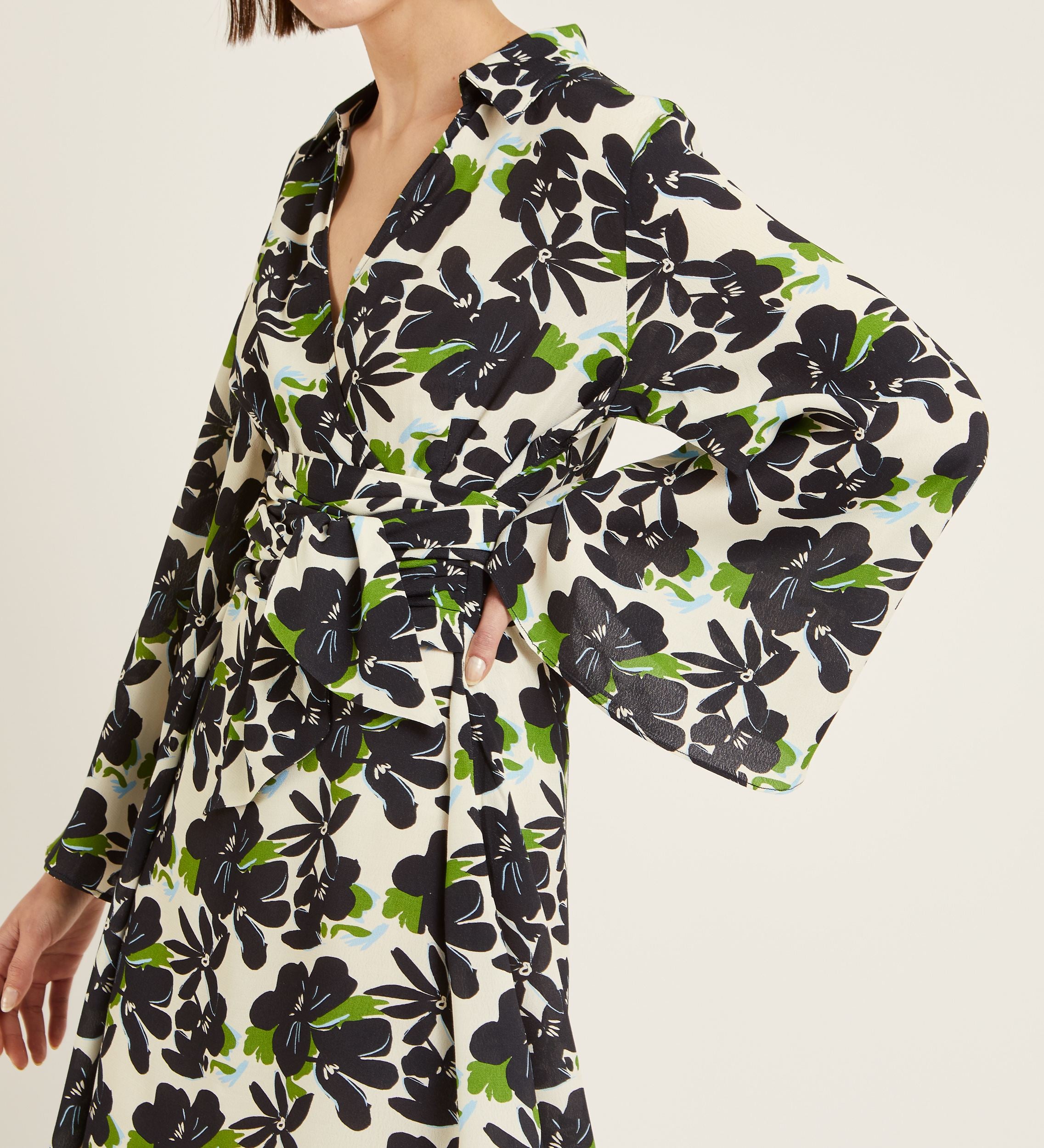 Vestido mini estampado