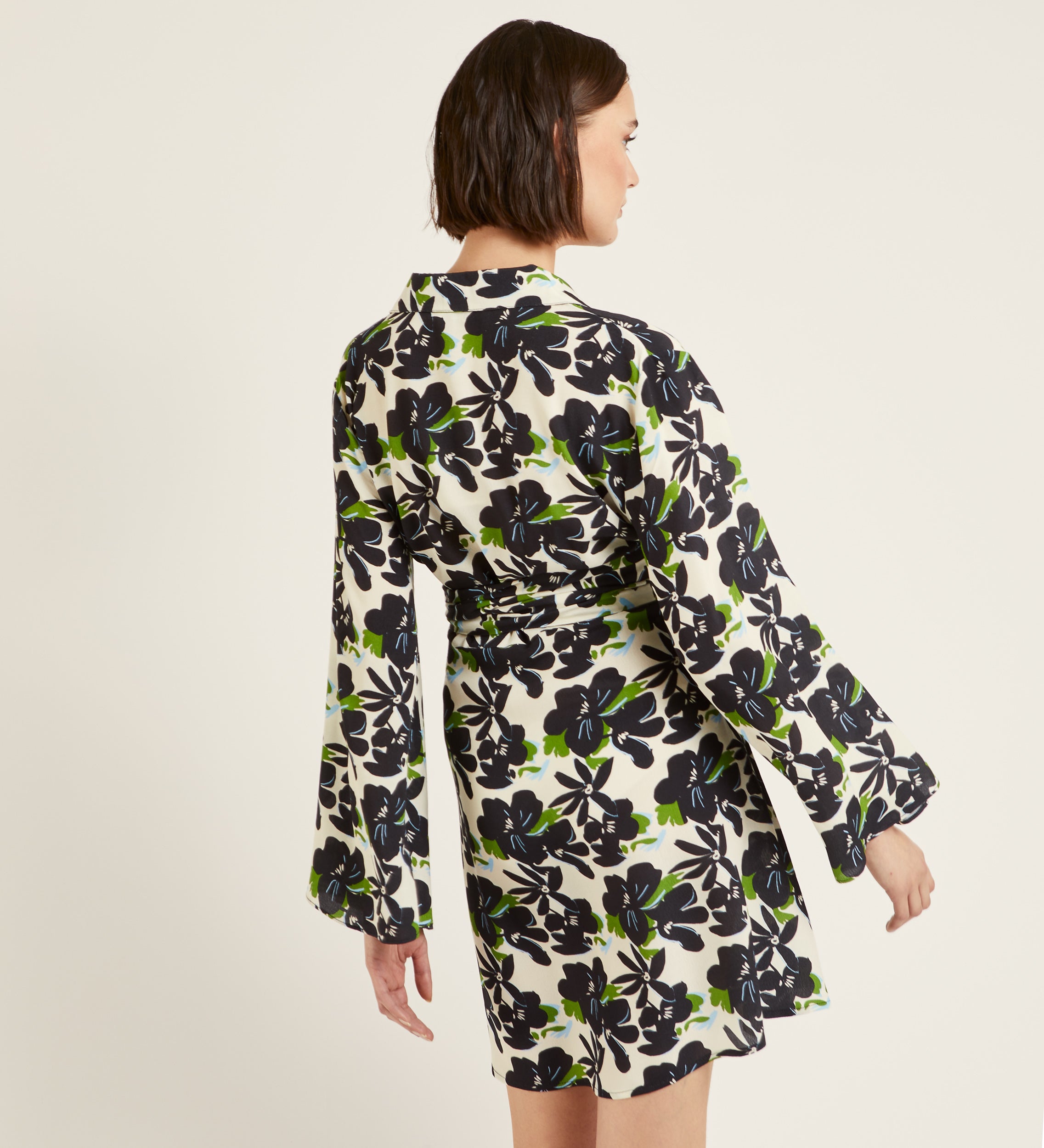 Vestido mini estampado