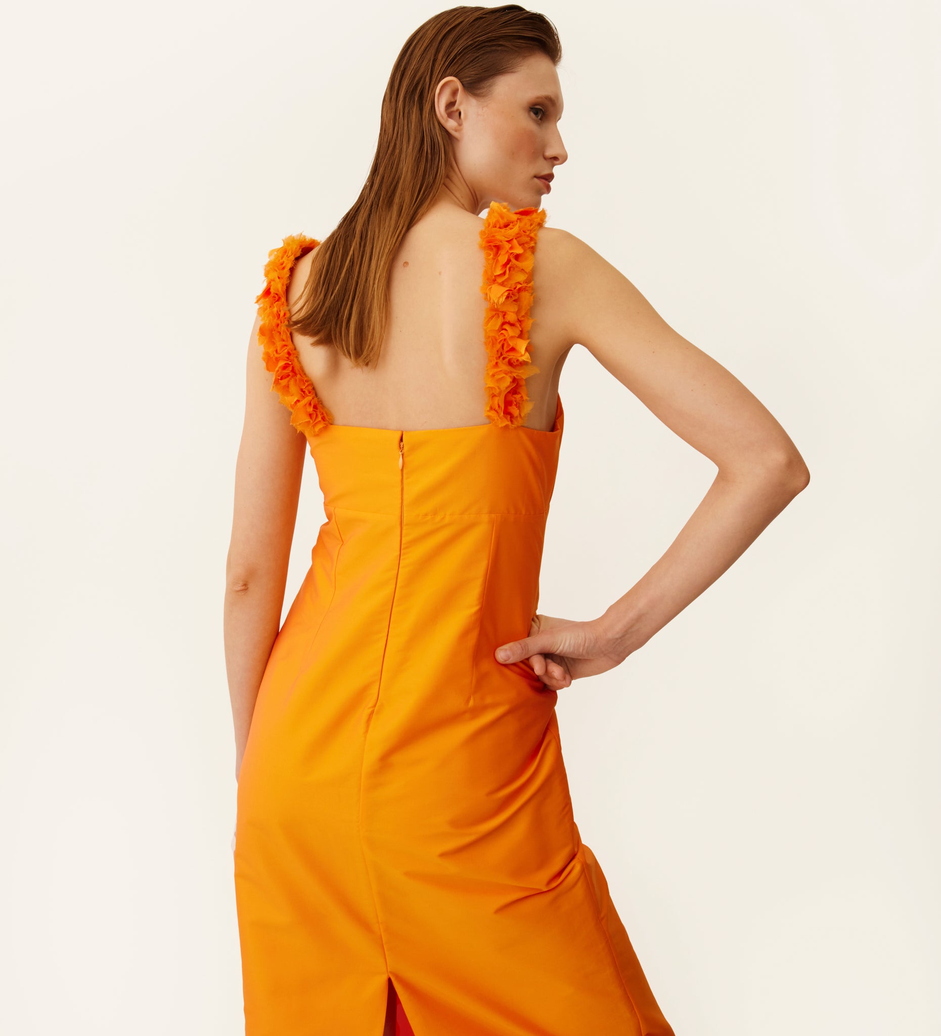 Vestido largo de tirantes