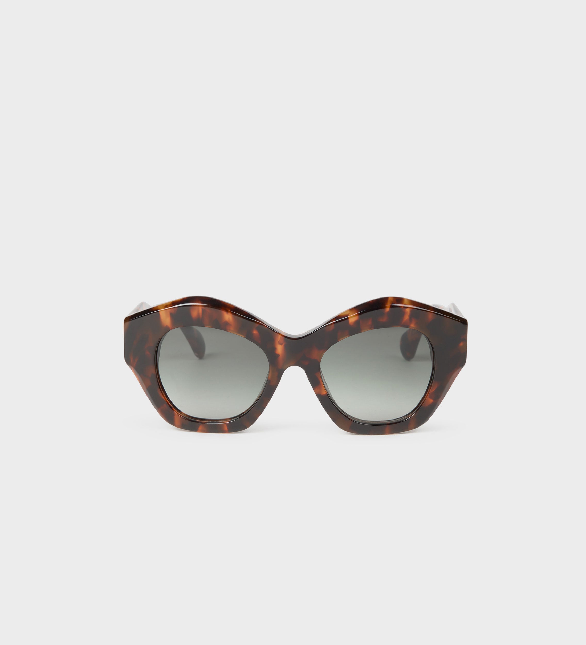 Lunettes de soleil ovales oversize