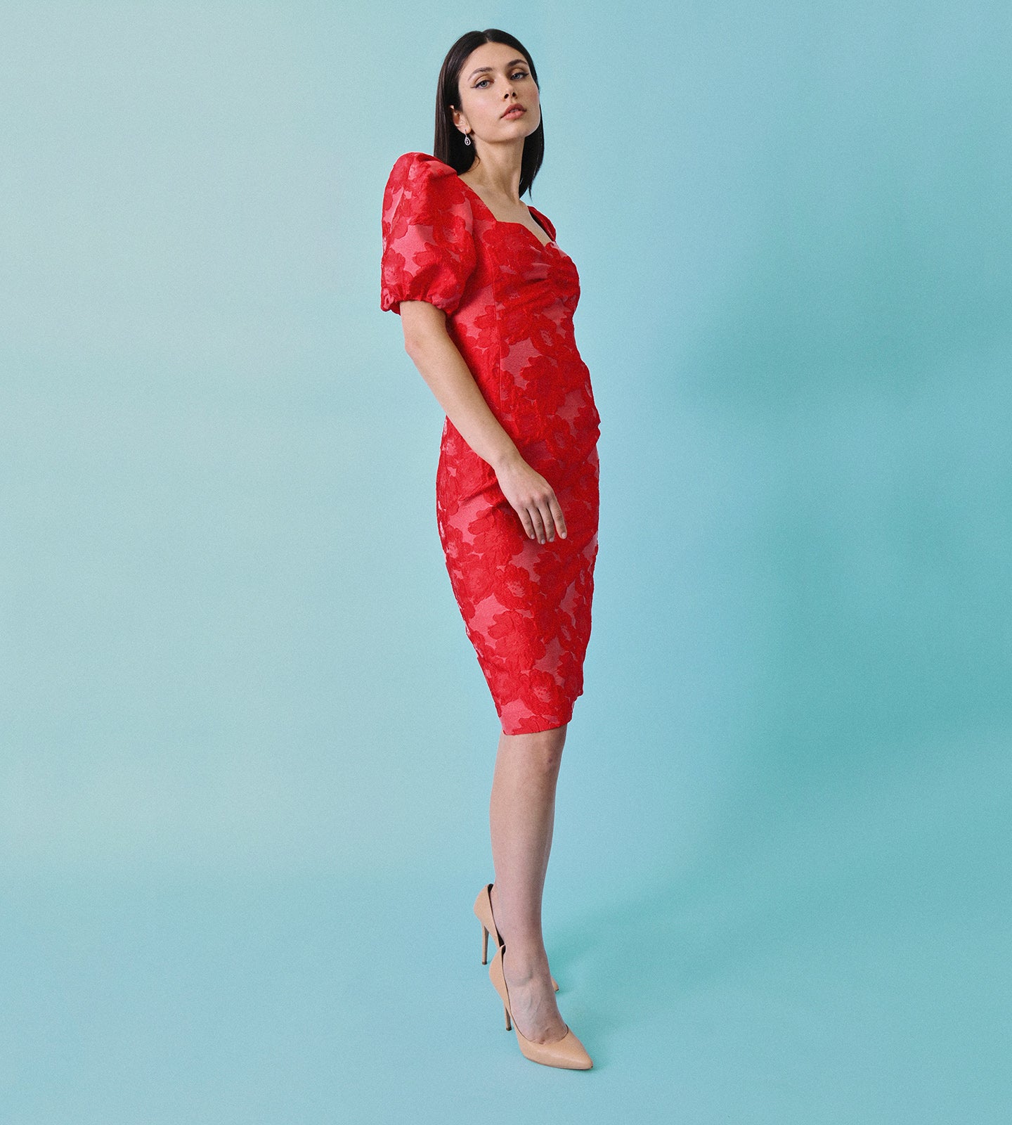 sleeve tube dress