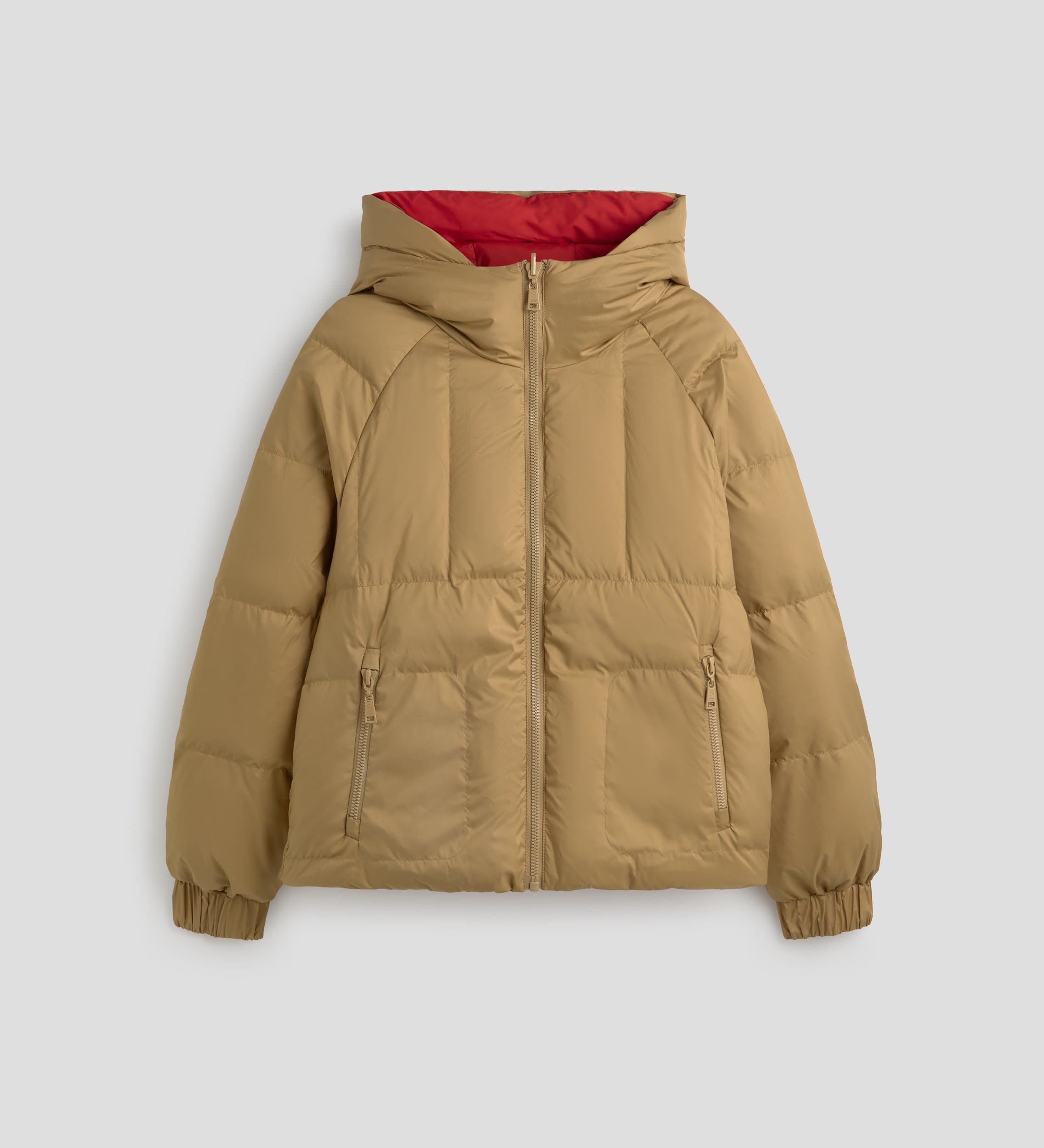 Reversible down jacket